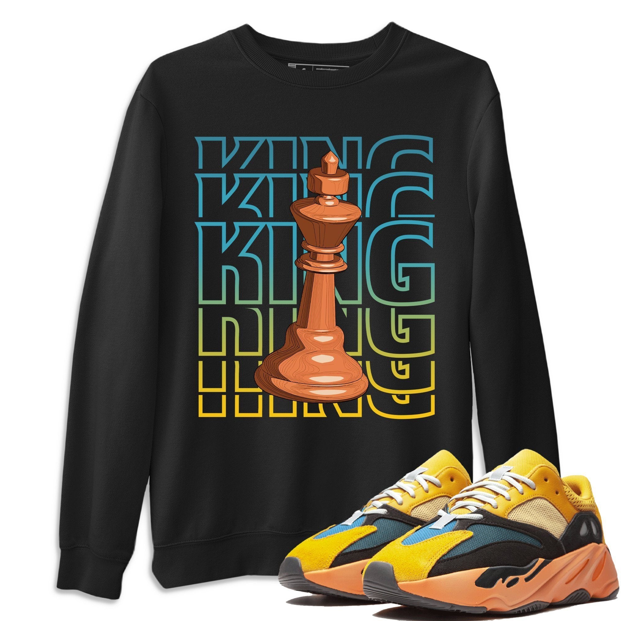 Yeezy 700 Sun Shirt To Match Jordans King Sneaker Tees Yeezy 700 Sun Drip Gear Zone Sneaker Matching Clothing Unisex Shirts