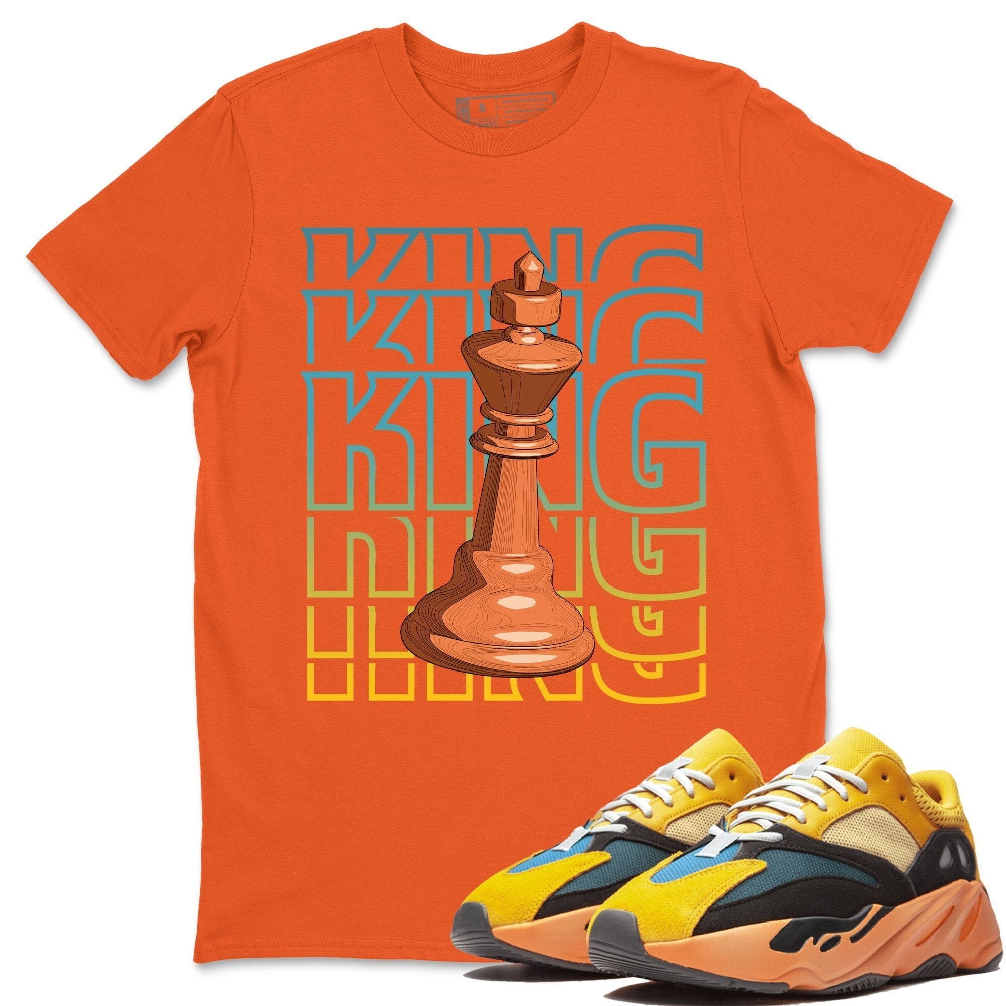 Yeezy 700 Sun Shirt To Match Jordans King Sneaker Tees Yeezy 700 Sun Drip Gear Zone Sneaker Matching Clothing Unisex Shirts