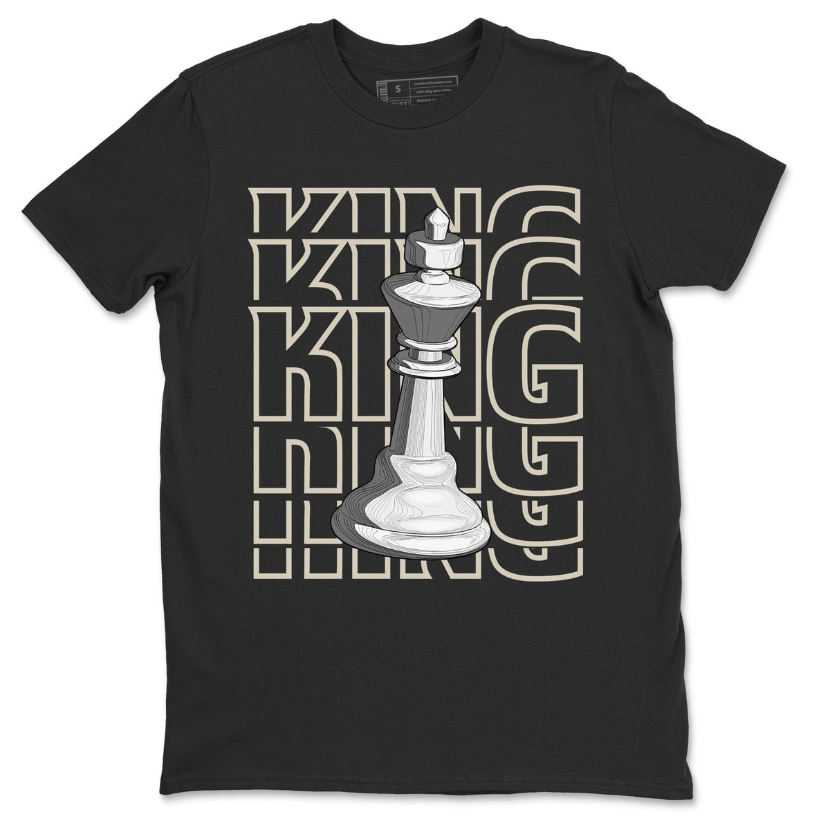 Jordan 1 Neutral Grey Shirt To Match Jordans King Sneaker Tees Jordan 1 Neutral Grey Drip Gear Zone Sneaker Matching Clothing Unisex Shirts