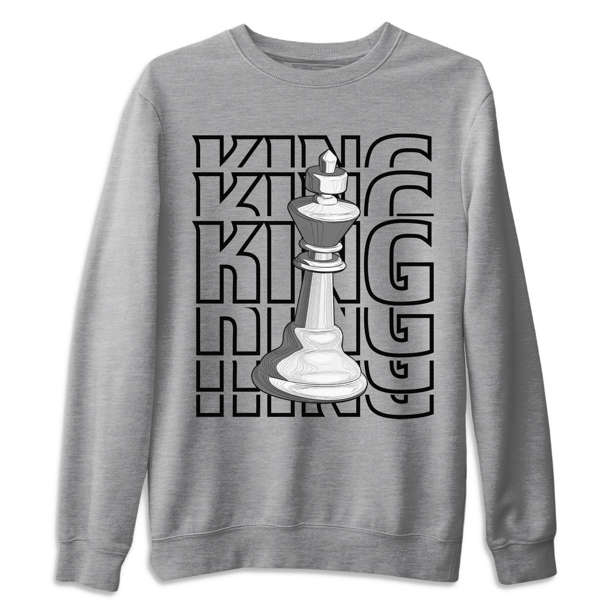 Jordan 1 Neutral Grey Shirt To Match Jordans King Sneaker Tees Jordan 1 Neutral Grey Drip Gear Zone Sneaker Matching Clothing Unisex Shirts