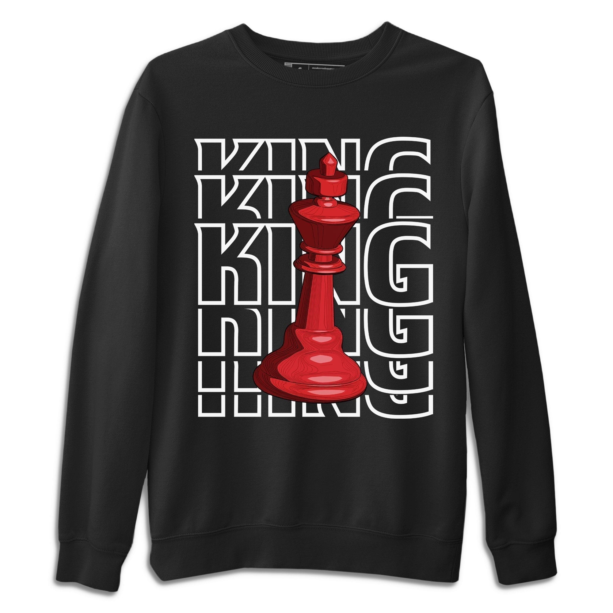 Jordan 1 Varsity Red Shirt To Match Jordans King Sneaker Tees Jordan 1 Varsity Red Drip Gear Zone Sneaker Matching Clothing Unisex Shirts