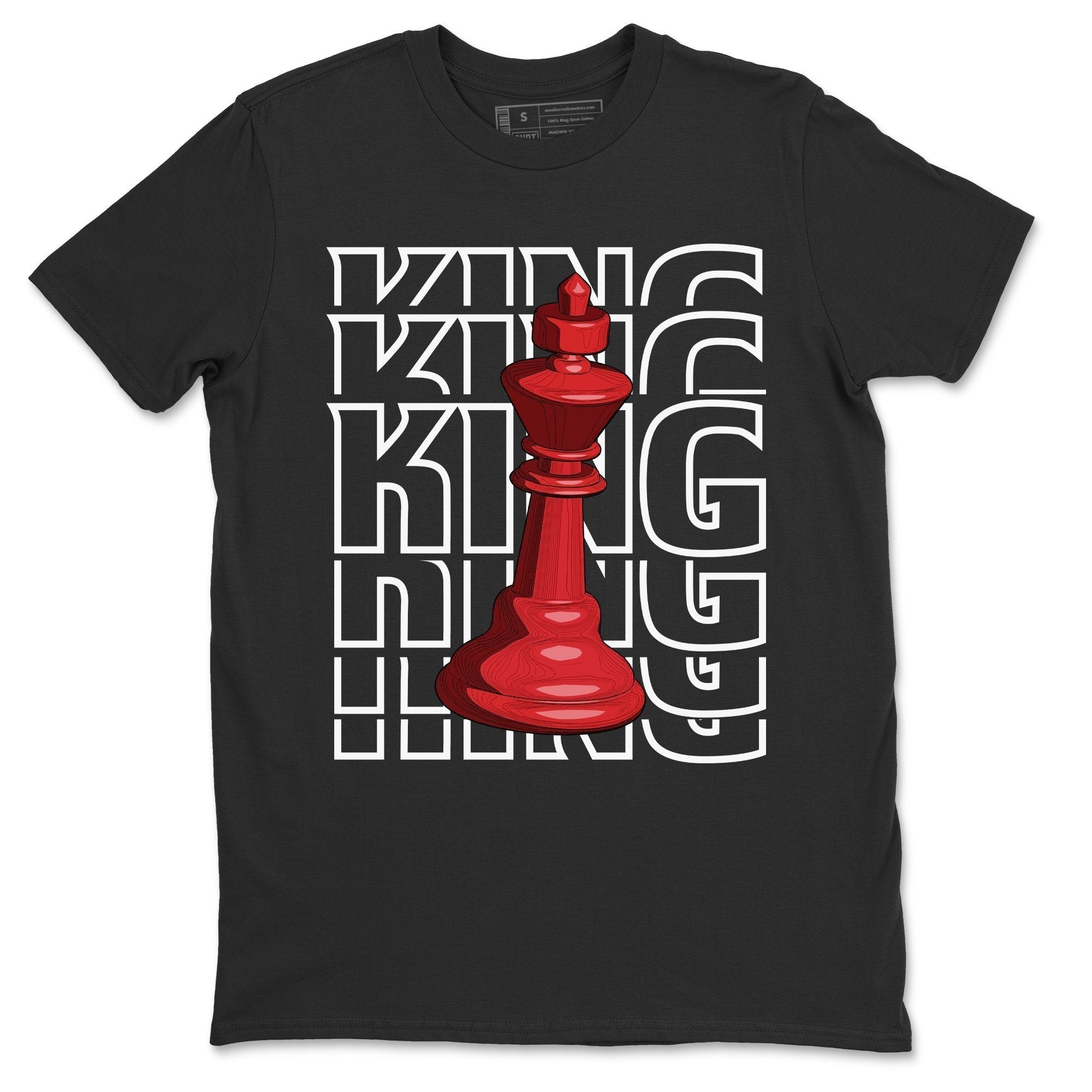 Jordan 1 Varsity Red Shirt To Match Jordans King Sneaker Tees Jordan 1 Varsity Red Drip Gear Zone Sneaker Matching Clothing Unisex Shirts