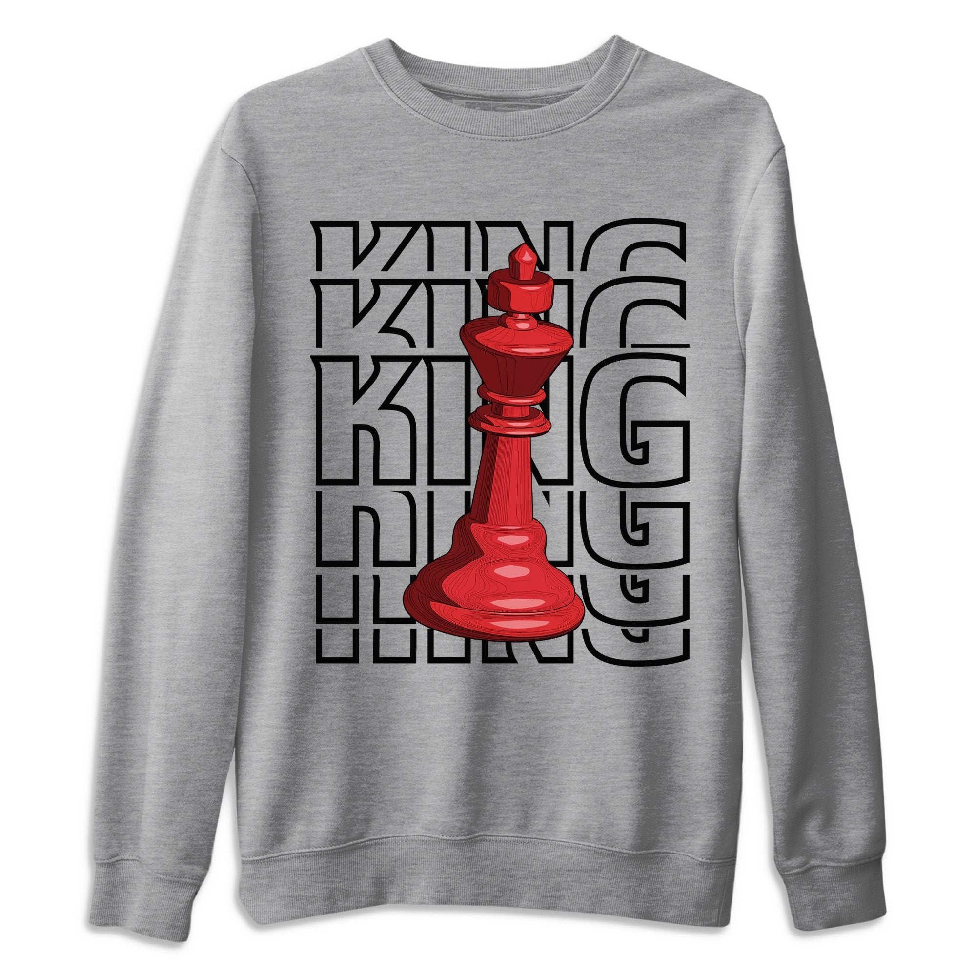 Jordan 1 Varsity Red Shirt To Match Jordans King Sneaker Tees Jordan 1 Varsity Red Drip Gear Zone Sneaker Matching Clothing Unisex Shirts