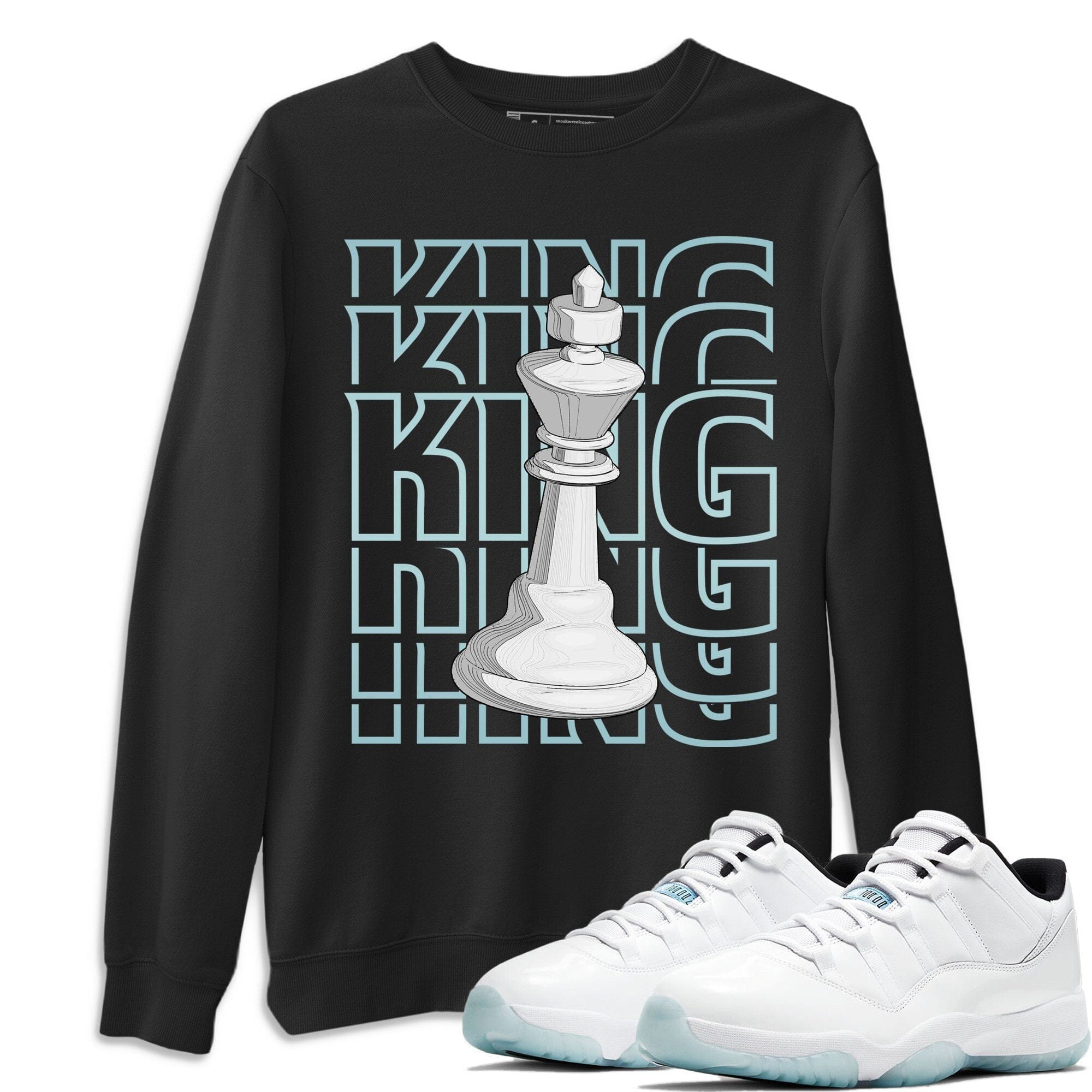 Jordan 11 Legend Blue Shirt To Match Jordans King Sneaker Tees Jordan 11 Legend Blue Drip Gear Zone Sneaker Matching Clothing Unisex Shirts