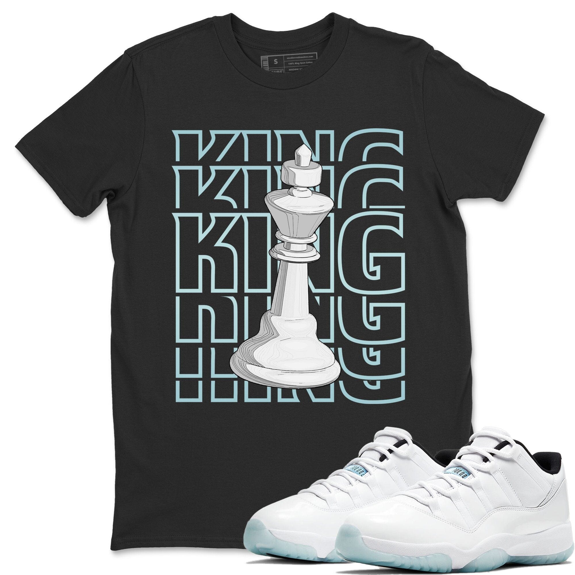 Jordan 11 Legend Blue Shirt To Match Jordans King Sneaker Tees Jordan 11 Legend Blue Drip Gear Zone Sneaker Matching Clothing Unisex Shirts