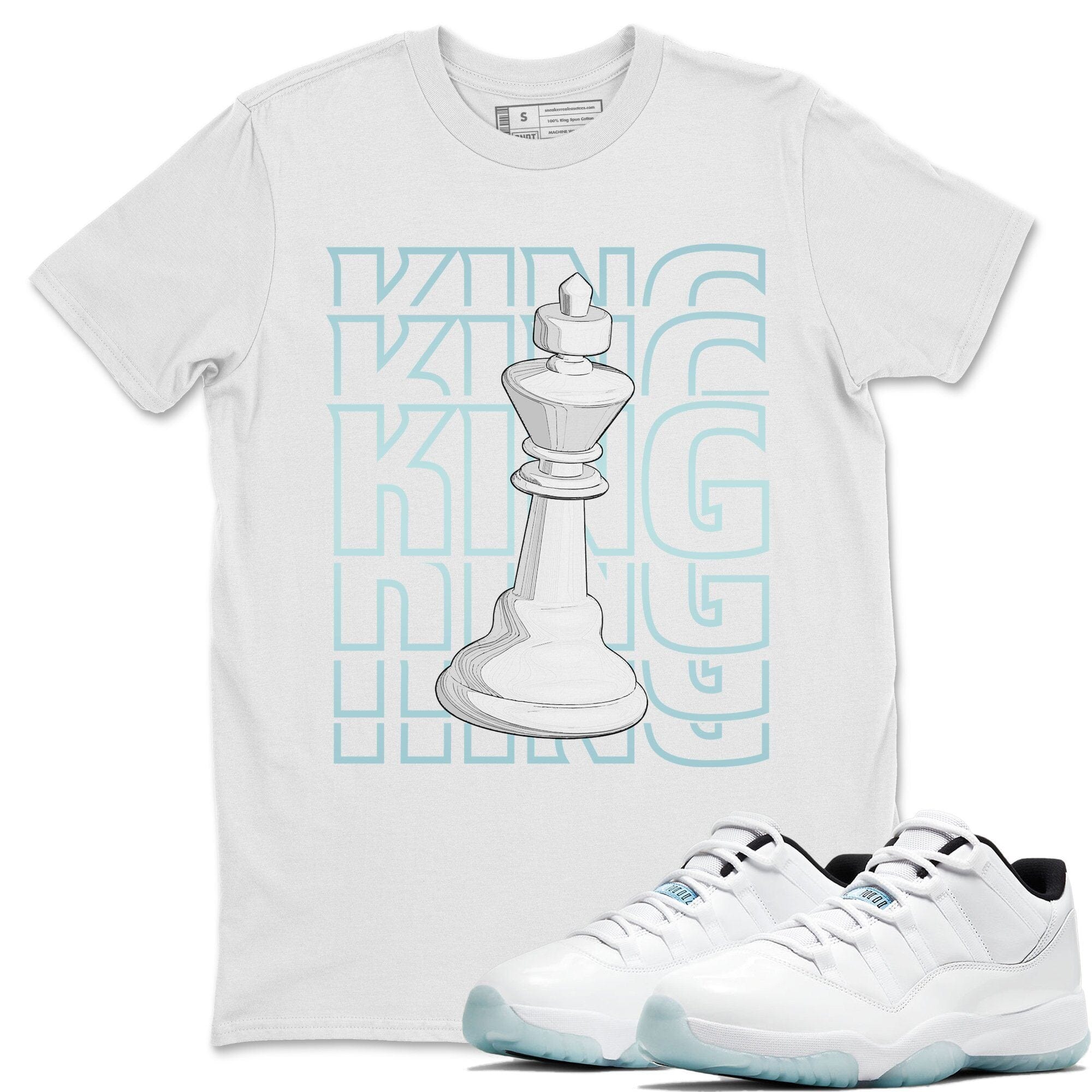 Jordan 11 Legend Blue Shirt To Match Jordans King Sneaker Tees Jordan 11 Legend Blue Drip Gear Zone Sneaker Matching Clothing Unisex Shirts