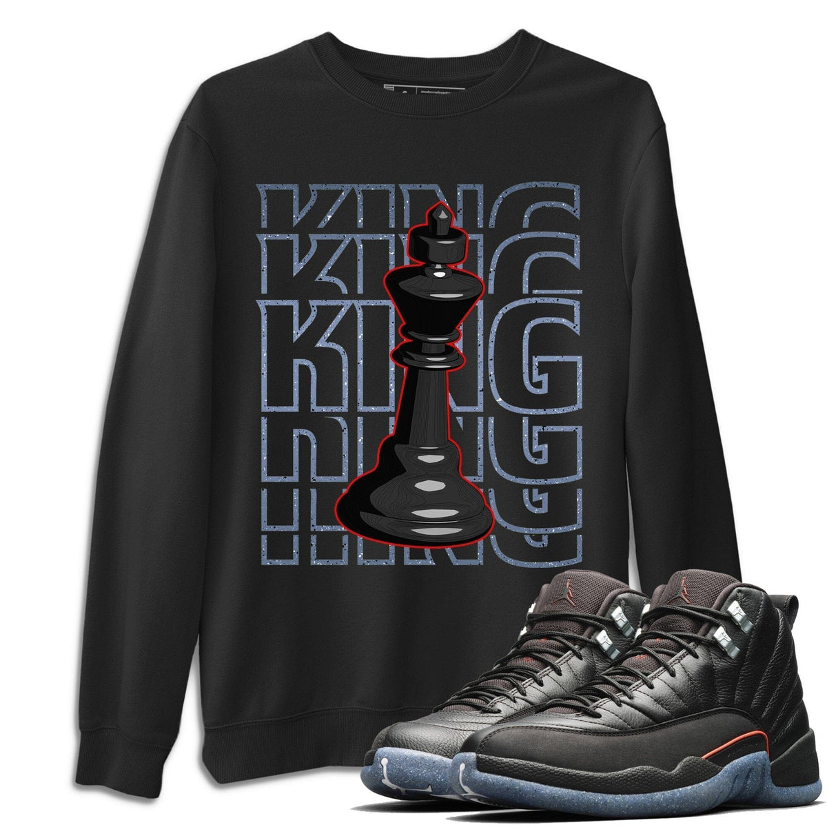 Jordan 12 Grind Shirt To Match Jordans King Sneaker Tees Jordan 12 Grind Drip Gear Zone Sneaker Matching Clothing Unisex Shirts