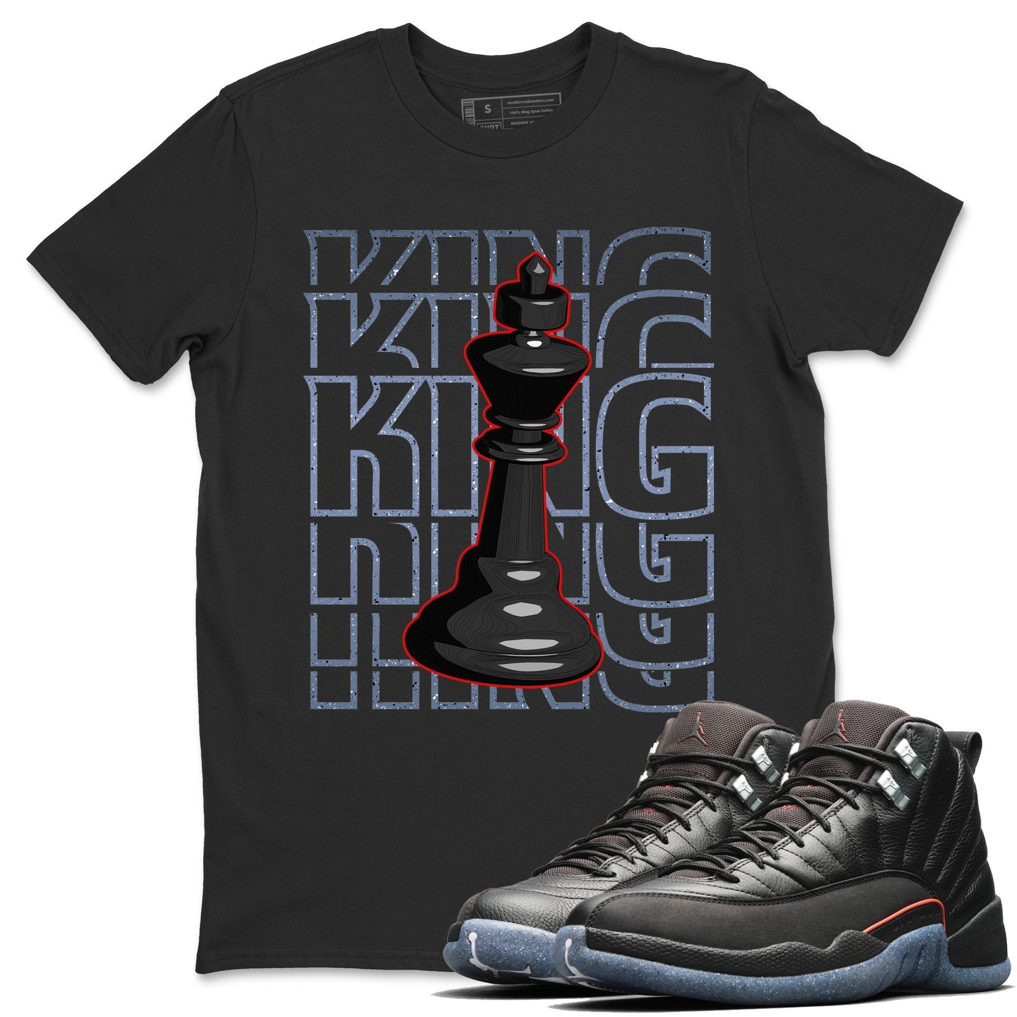 Jordan 12 Grind Shirt To Match Jordans King Sneaker Tees Jordan 12 Grind Drip Gear Zone Sneaker Matching Clothing Unisex Shirts