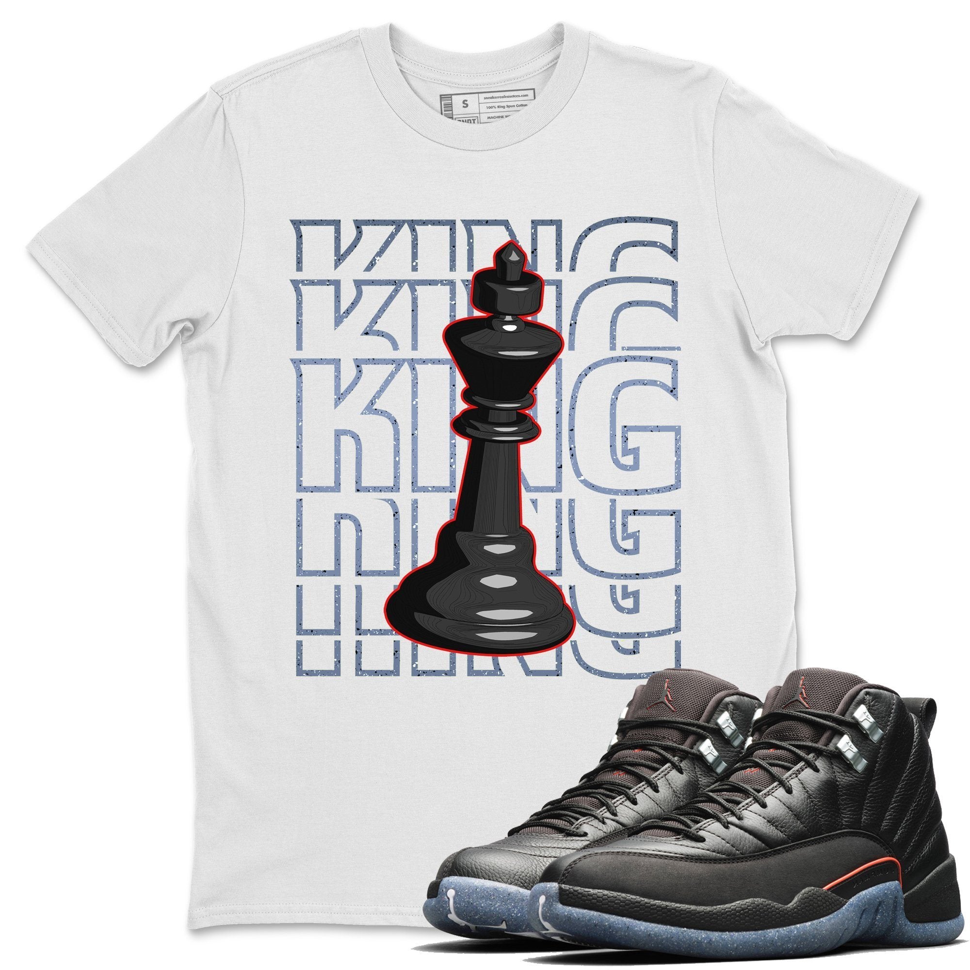 Jordan 12 Grind Shirt To Match Jordans King Sneaker Tees Jordan 12 Grind Drip Gear Zone Sneaker Matching Clothing Unisex Shirts