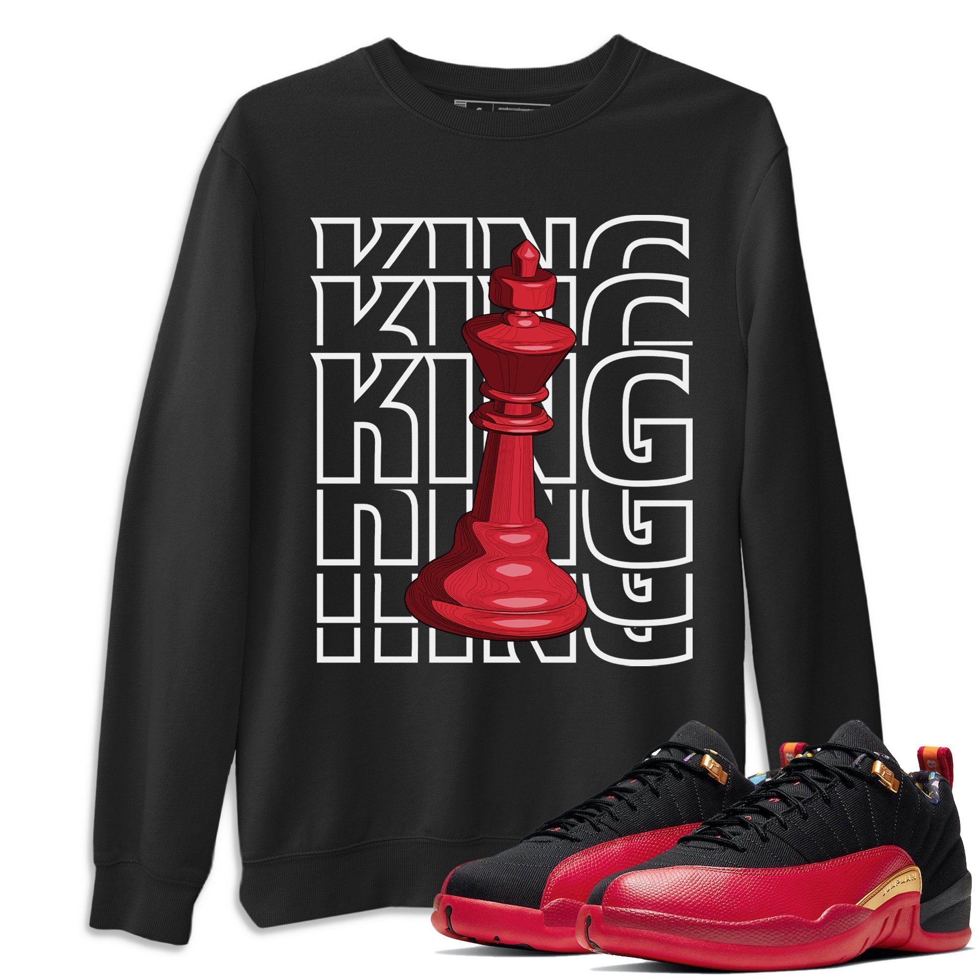 Jordan 12 Super Bowl Shirt To Match Jordans King Sneaker Tees Jordan 12 Super Bowl Drip Gear Zone Sneaker Matching Clothing Unisex Shirts