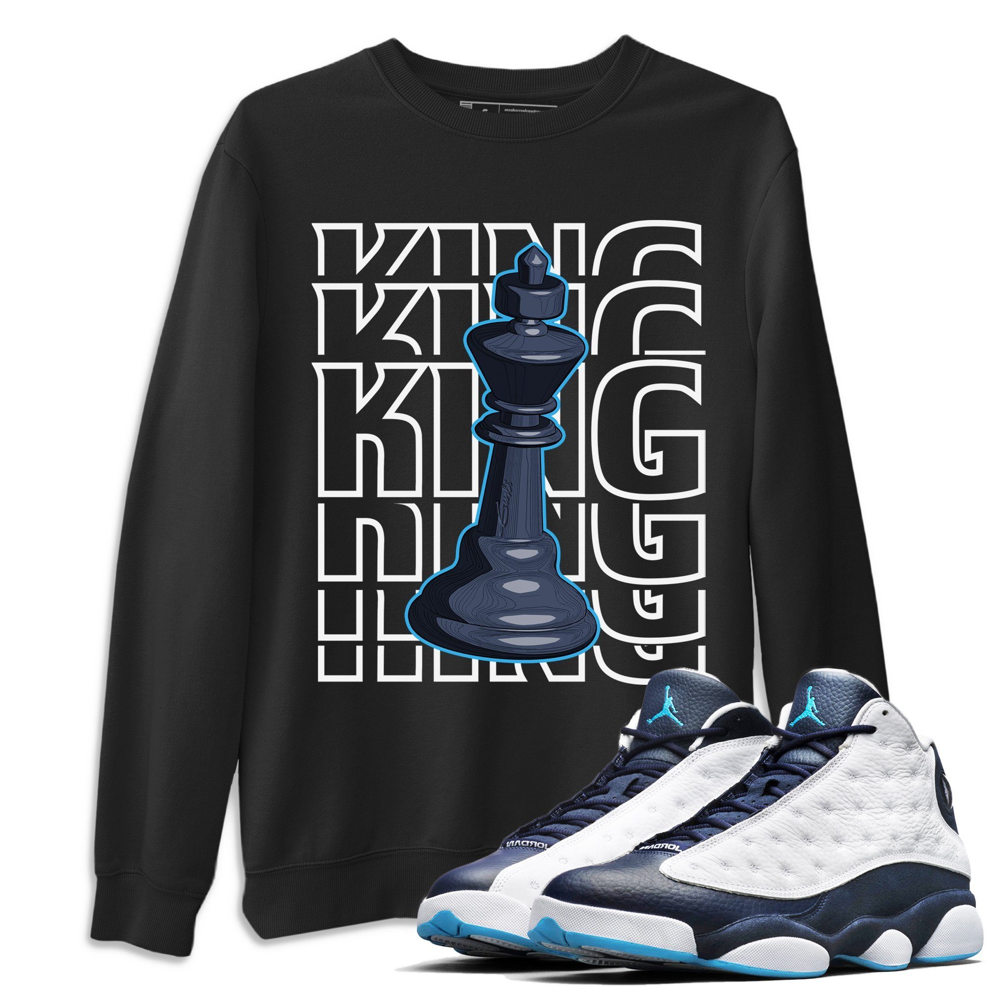 Jordan 13 Obsidian Shirt To Match Jordans King Sneaker Tees Jordan 13 Obsidian Drip Gear Zone Sneaker Matching Clothing Unisex Shirts
