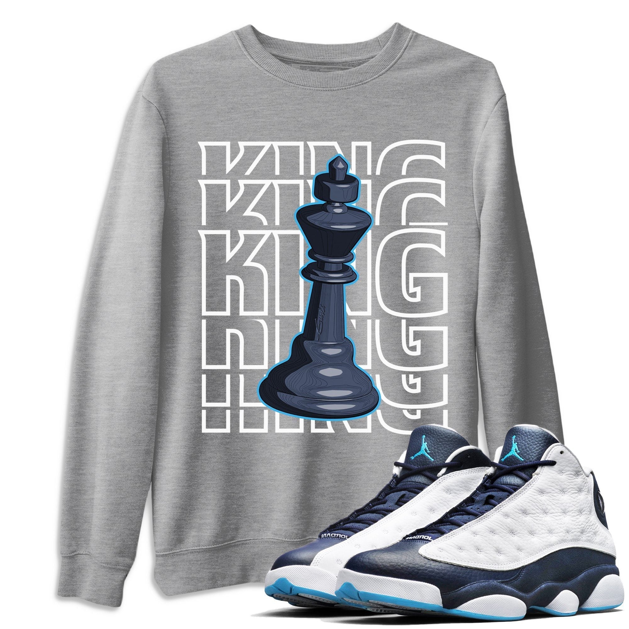 Jordan 13 Obsidian Shirt To Match Jordans King Sneaker Tees Jordan 13 Obsidian Drip Gear Zone Sneaker Matching Clothing Unisex Shirts