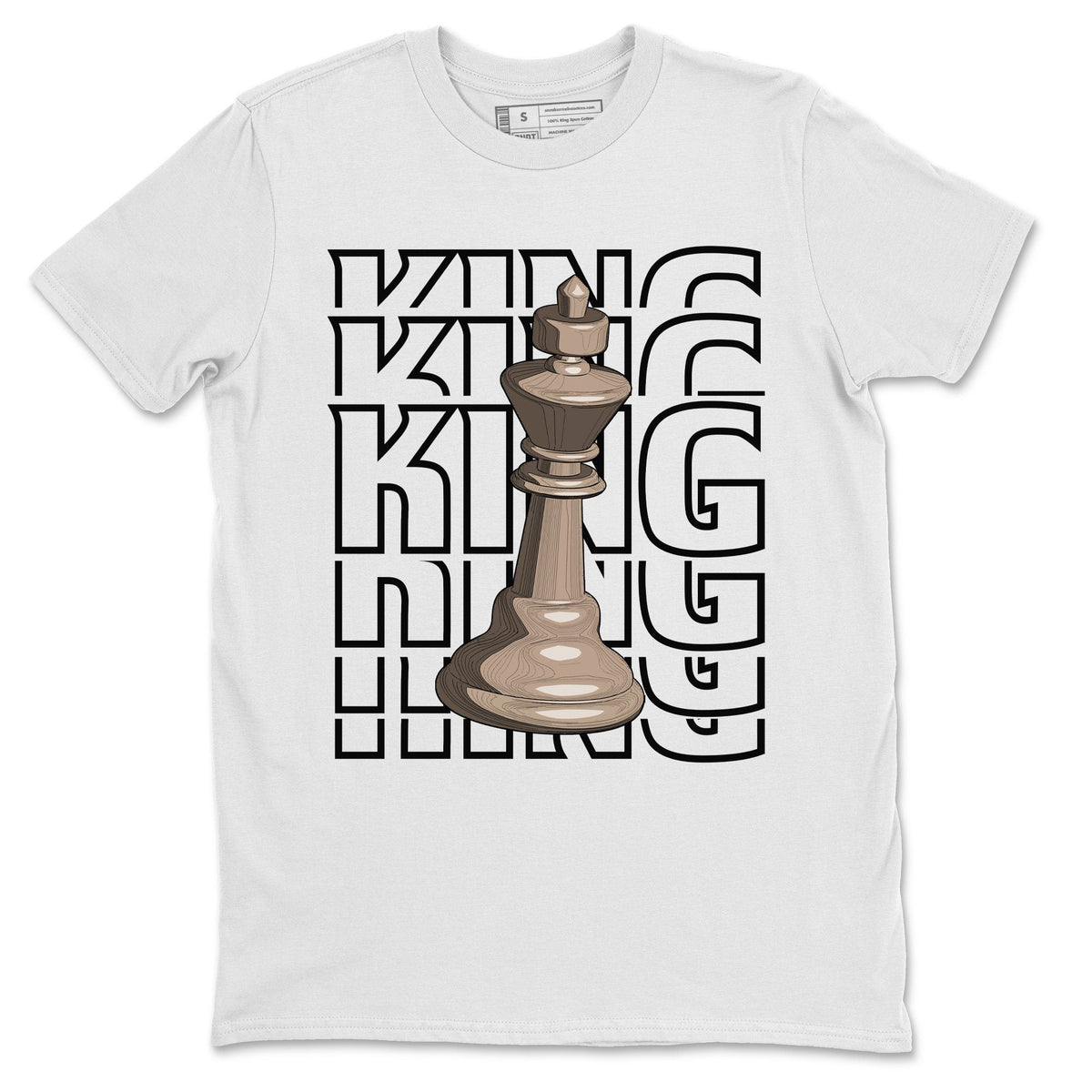 Jordan 4 Taupe Haze Shirt To Match Jordans King Sneaker Tees Jordan 4 Taupe Haze Drip Gear Zone Sneaker Matching Clothing Unisex Shirts