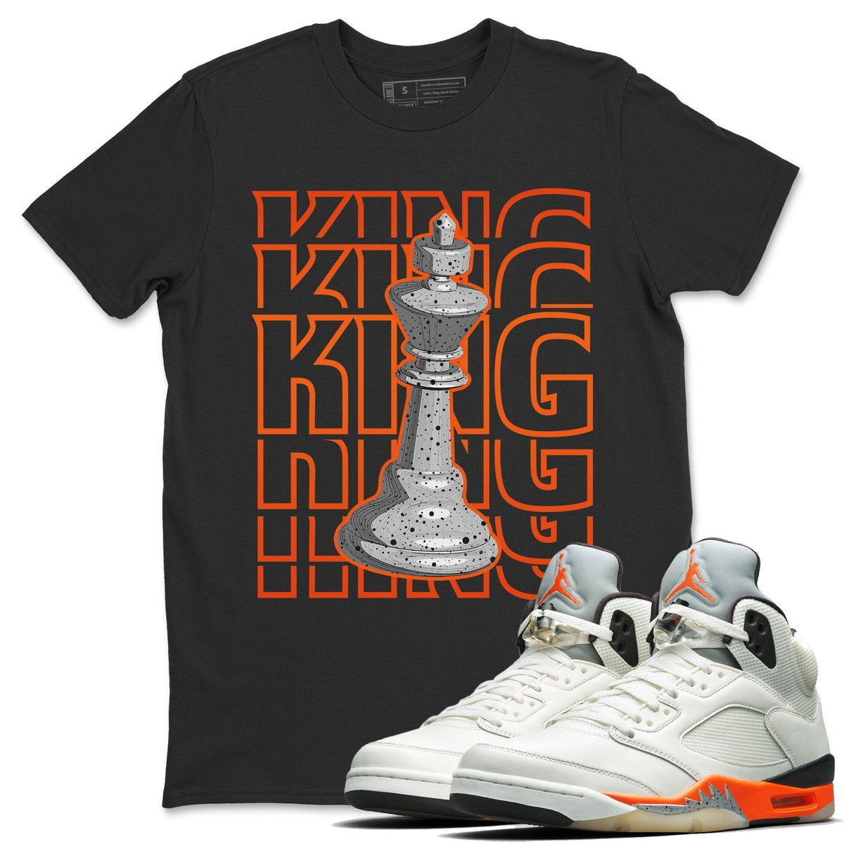 Jordan 5 Shattered Backboard Shirt To Match Jordans King Sneaker Tees Jordan 5 Shattered Backboard Drip Gear Zone Sneaker Matching Clothing Unisex Shirts