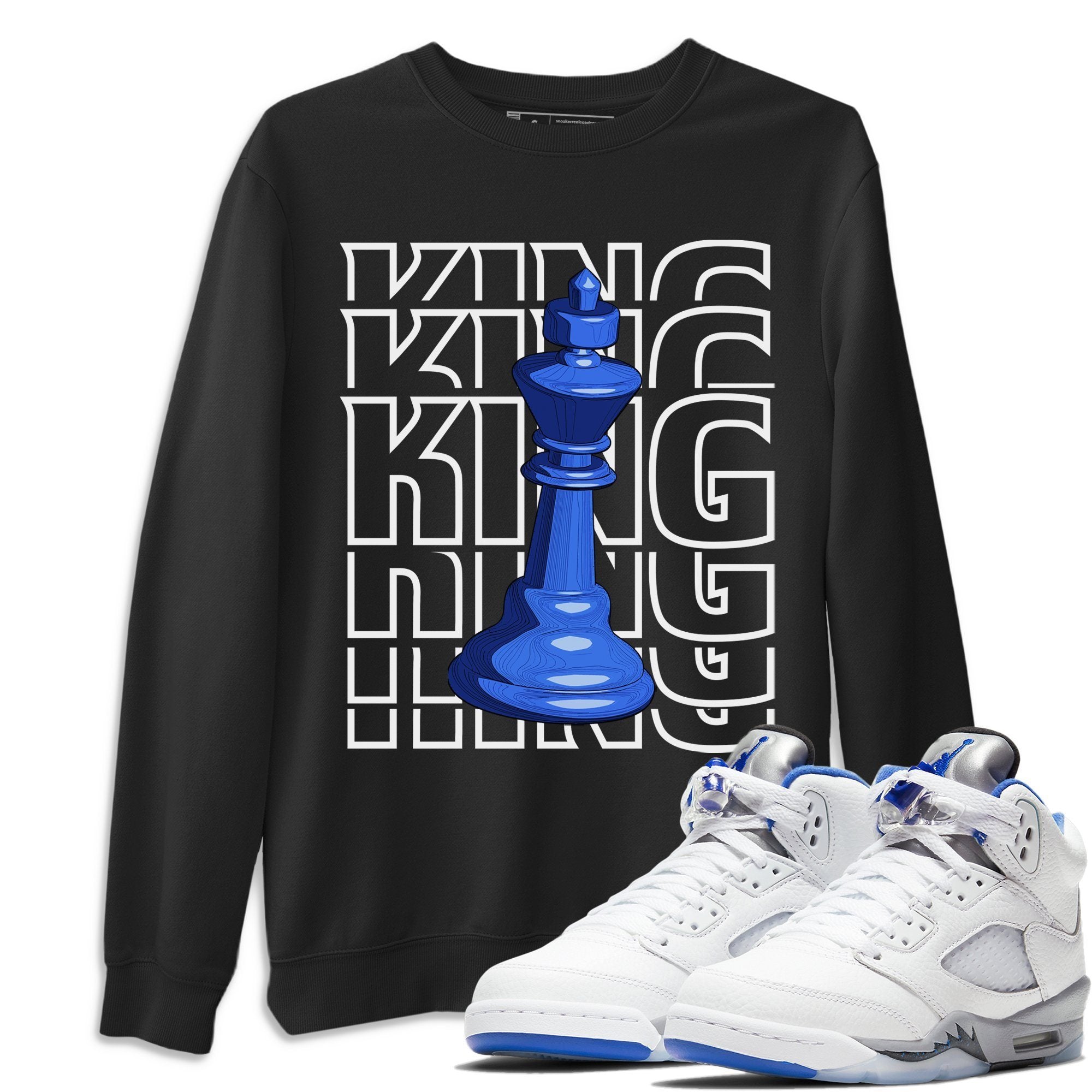 Jordan 5 Stealth Shirt To Match Jordans King Sneaker Tees Jordan 5 Stealth Drip Gear Zone Sneaker Matching Clothing Unisex Shirts
