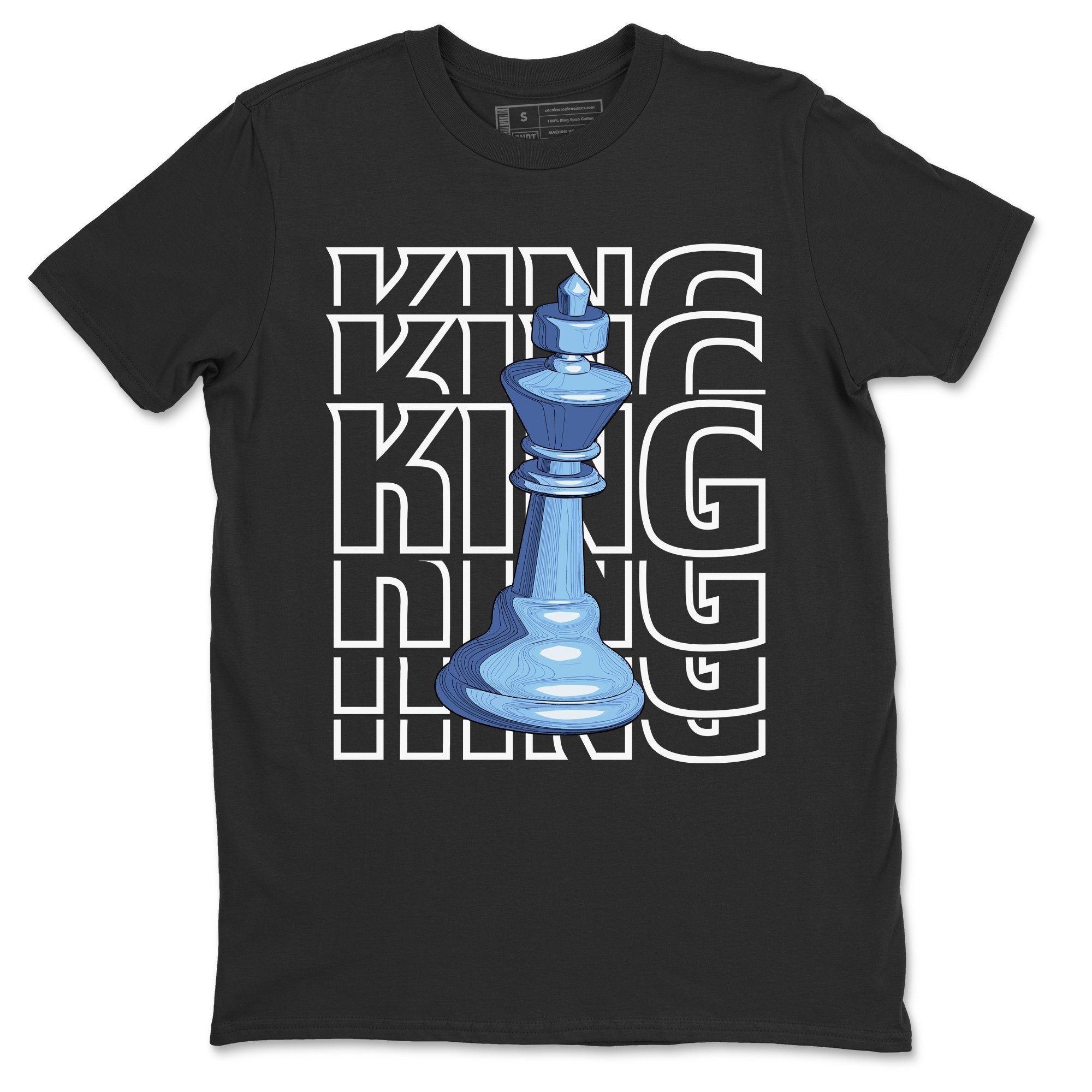 Jordan 1 University Blue Shirt To Match Jordans King Sneaker Tees Jordan 1 University Blue Drip Gear Zone Sneaker Matching Clothing Unisex Shirts