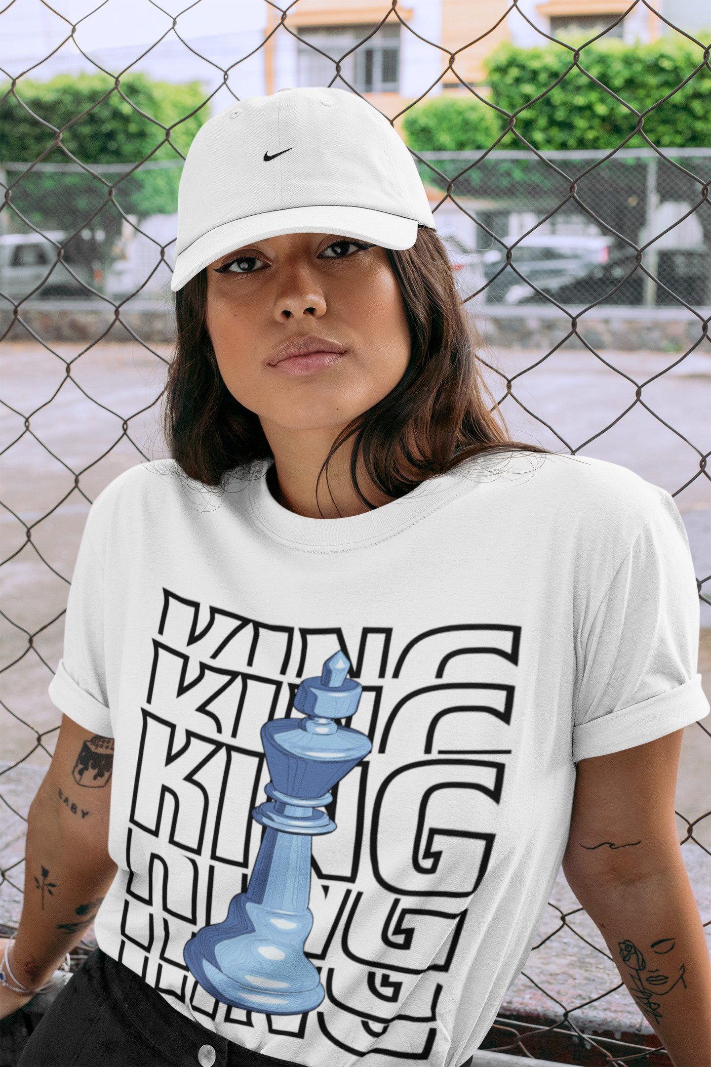 Jordan 1 University Blue Shirt To Match Jordans King Sneaker Tees Jordan 1 University Blue Drip Gear Zone Sneaker Matching Clothing Unisex Shirts
