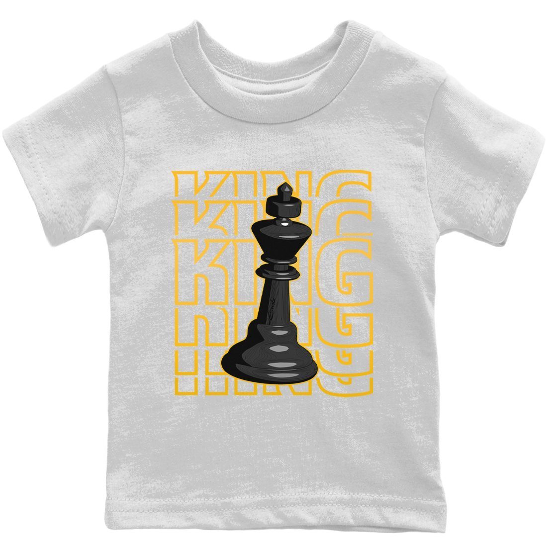 Dunk Championship Goldenrod Sneaker Match Tees King Sneaker Tees Dunk Championship Goldenrod Jordan to match sneaker T-Shirt Kids Shirts