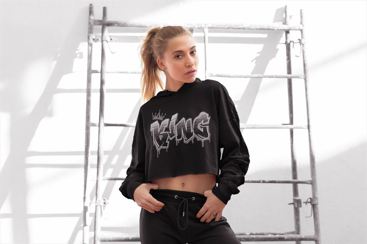 Jordan 5 Anthracite Sneaker Matching T-Shirt King Graffiti Sneaker Tees Jordan 5 Anthracite Sneaker Release Tees Women's Shirts