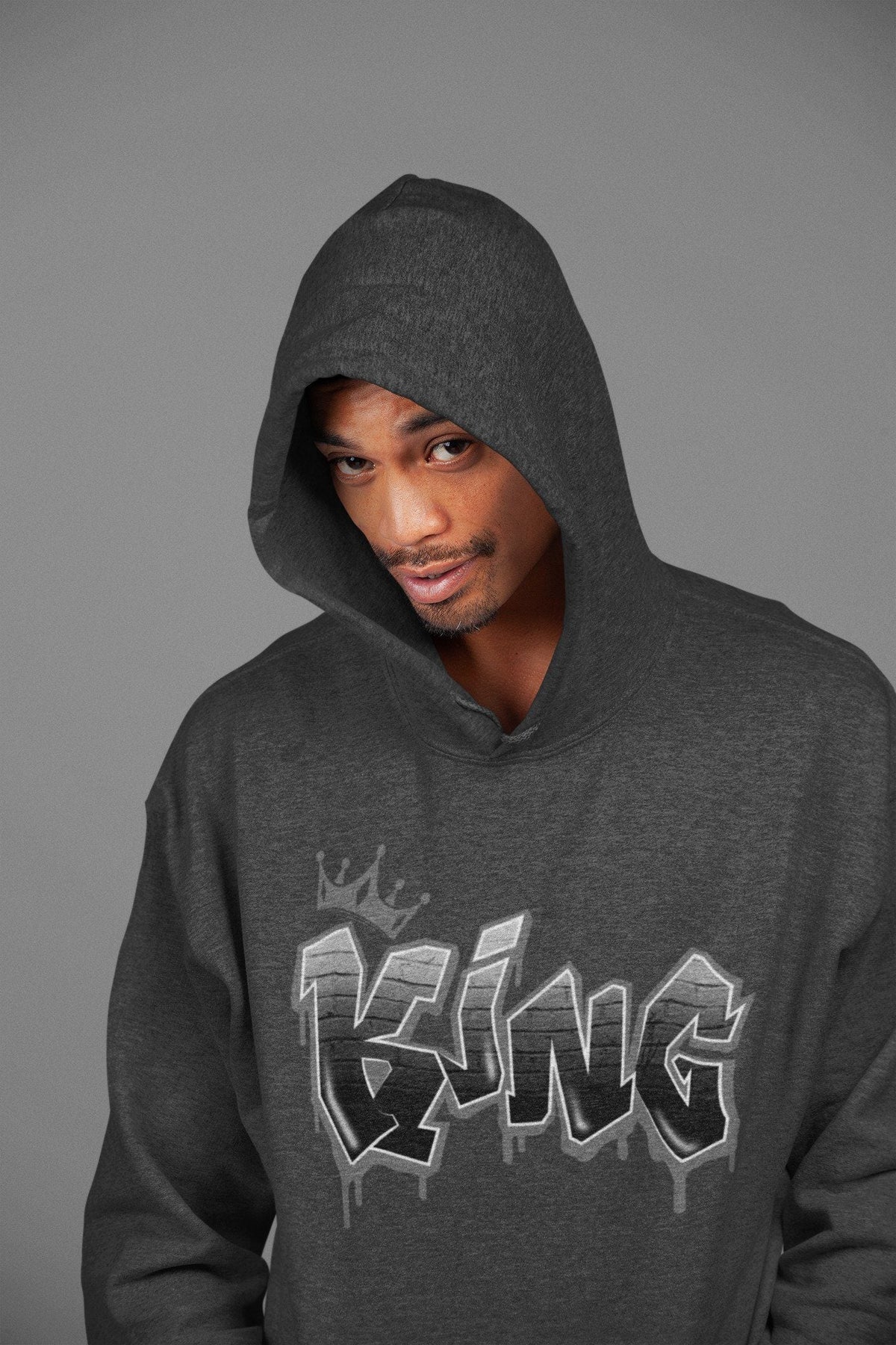 Jordan 5 Anthracite Shirt To Match Jordans King Graffiti Sneaker Tees Jordan 5 Anthracite Drip Gear Zone Sneaker Matching Clothing Unisex Shirts