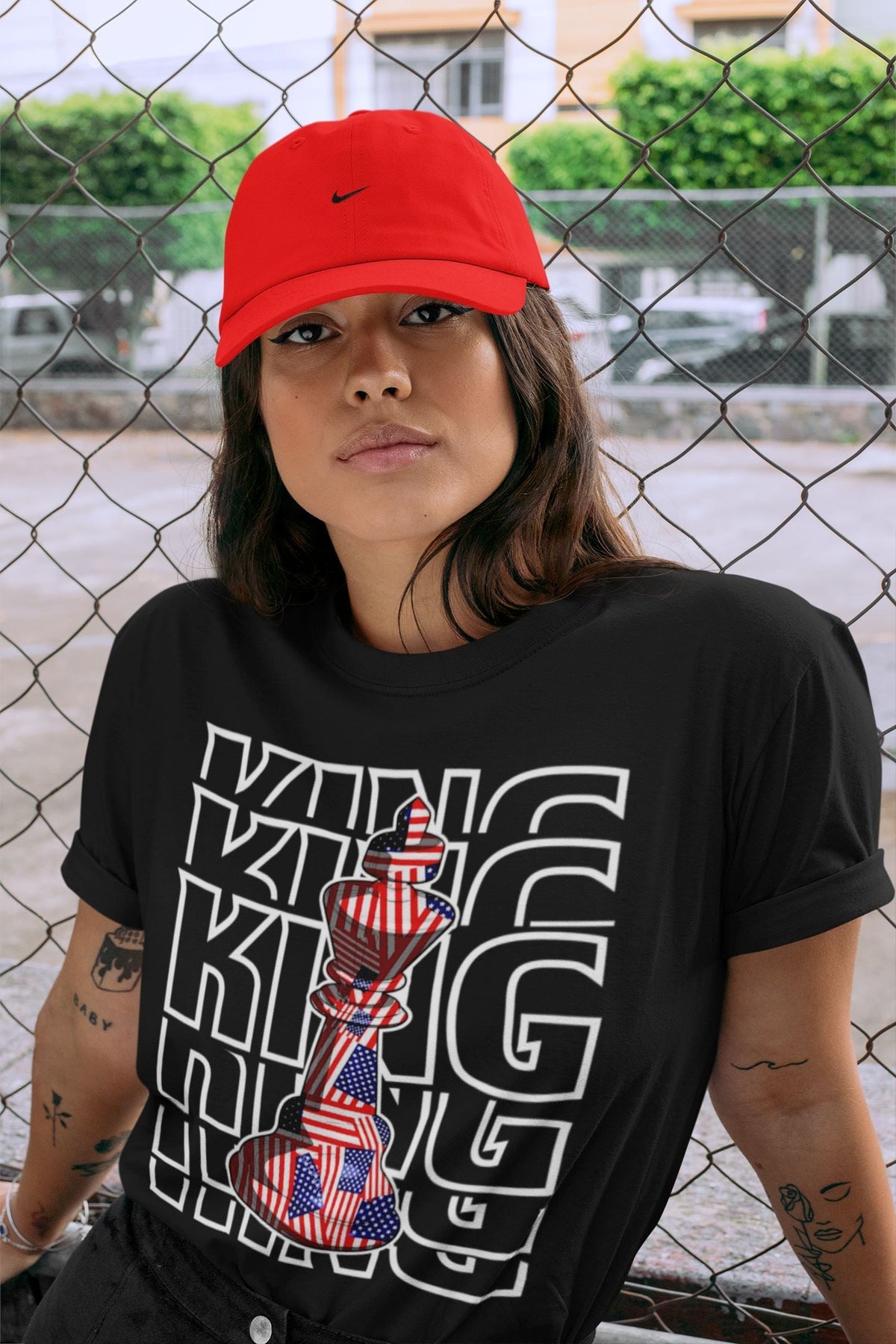 Jordan 1 Newstalgia Sneaker Matching T-Shirt King Sneaker Tees Jordan 1 Newstalgia Sneaker Release Tees Crew Neck Tees