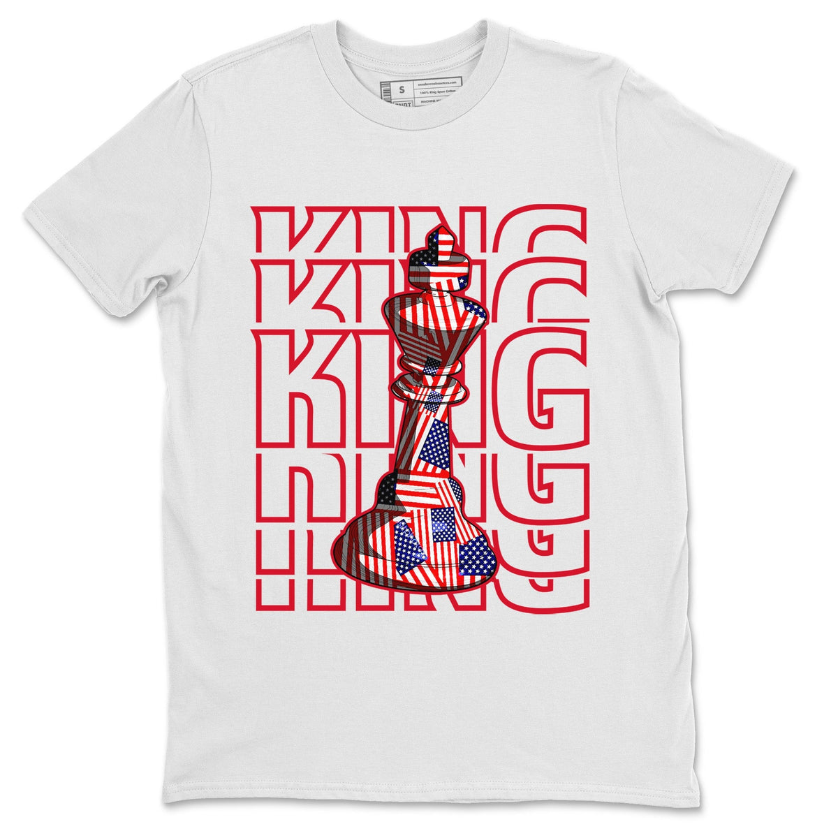 Jordan 1 Newstalgia Sneaker Matching T-Shirt King Sneaker Tees Jordan 1 Newstalgia Sneaker Release Tees Crew Neck Tees