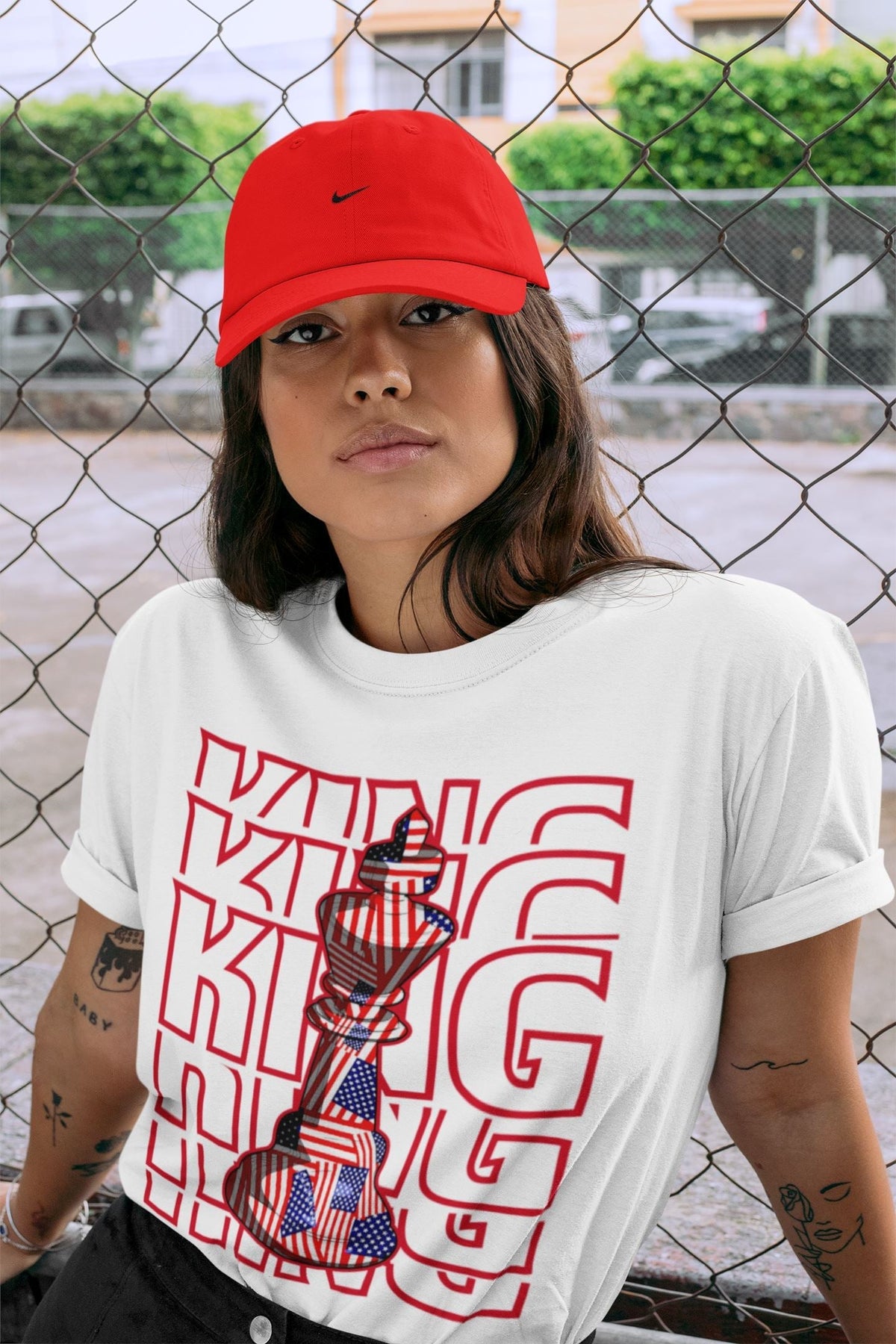 Jordan 1 Newstalgia Sneaker Matching T-Shirt King Sneaker Tees Jordan 1 Newstalgia Sneaker Release Tees Crew Neck Tees