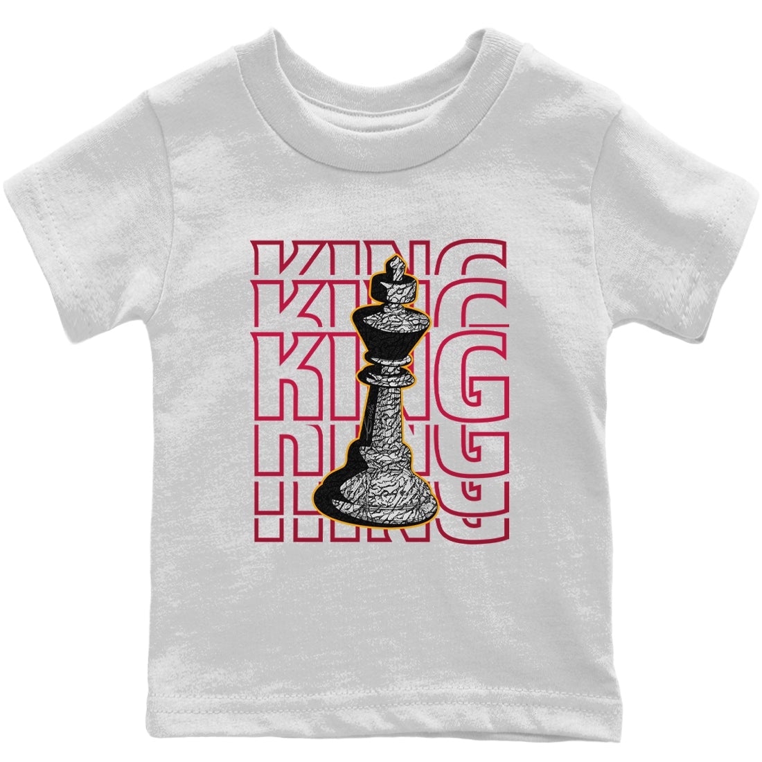 Jordan 3 Cardinal Sneaker Matching T-Shirt King Sneaker Tees Jordan 3 Cardinal Sneaker Release Tees Kids Shirts