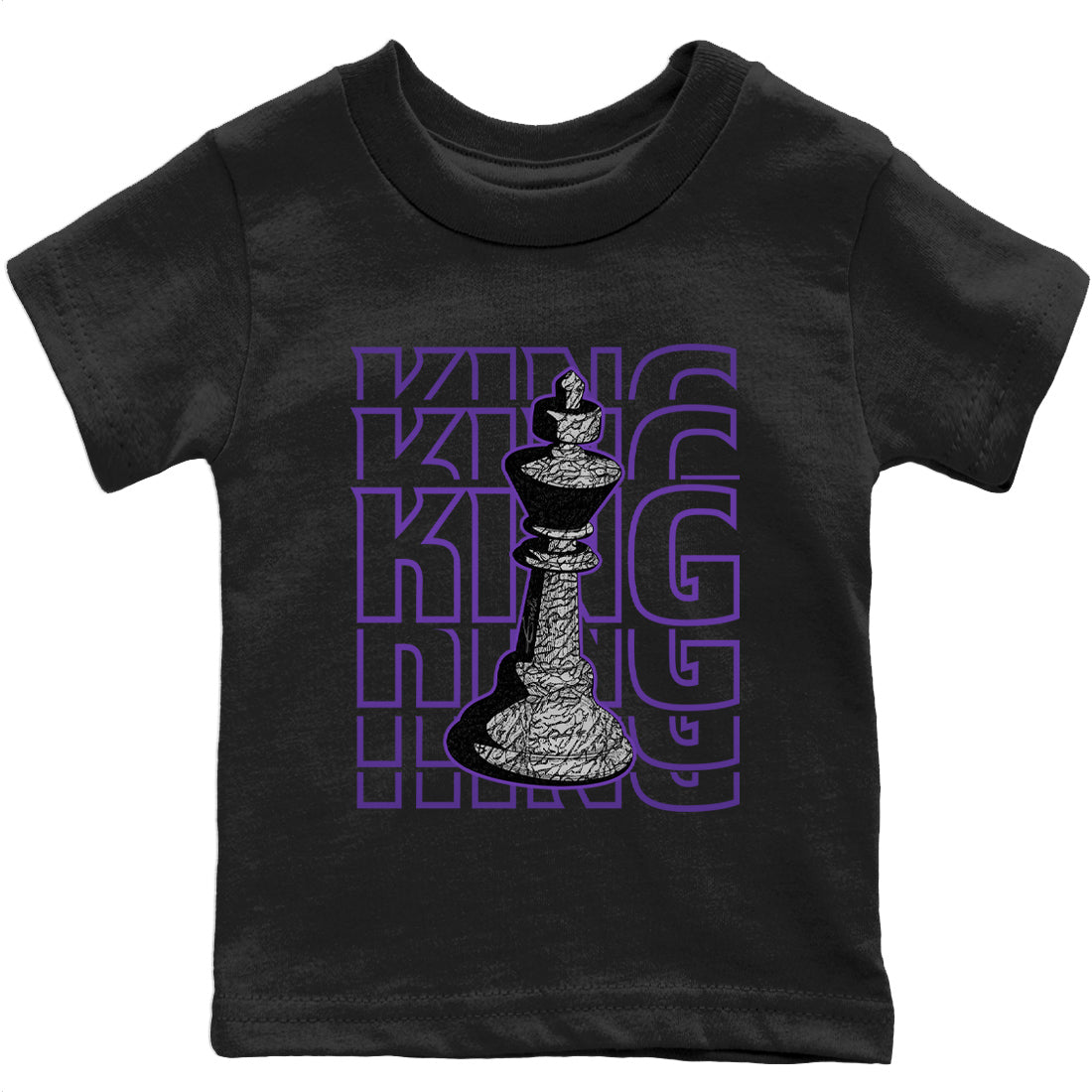 Jordan 3 Dark Iris Sneaker Matching T-Shirt King Sneaker Tees Jordan 3 Dark Iris Sneaker Release Tees Kids Shirts