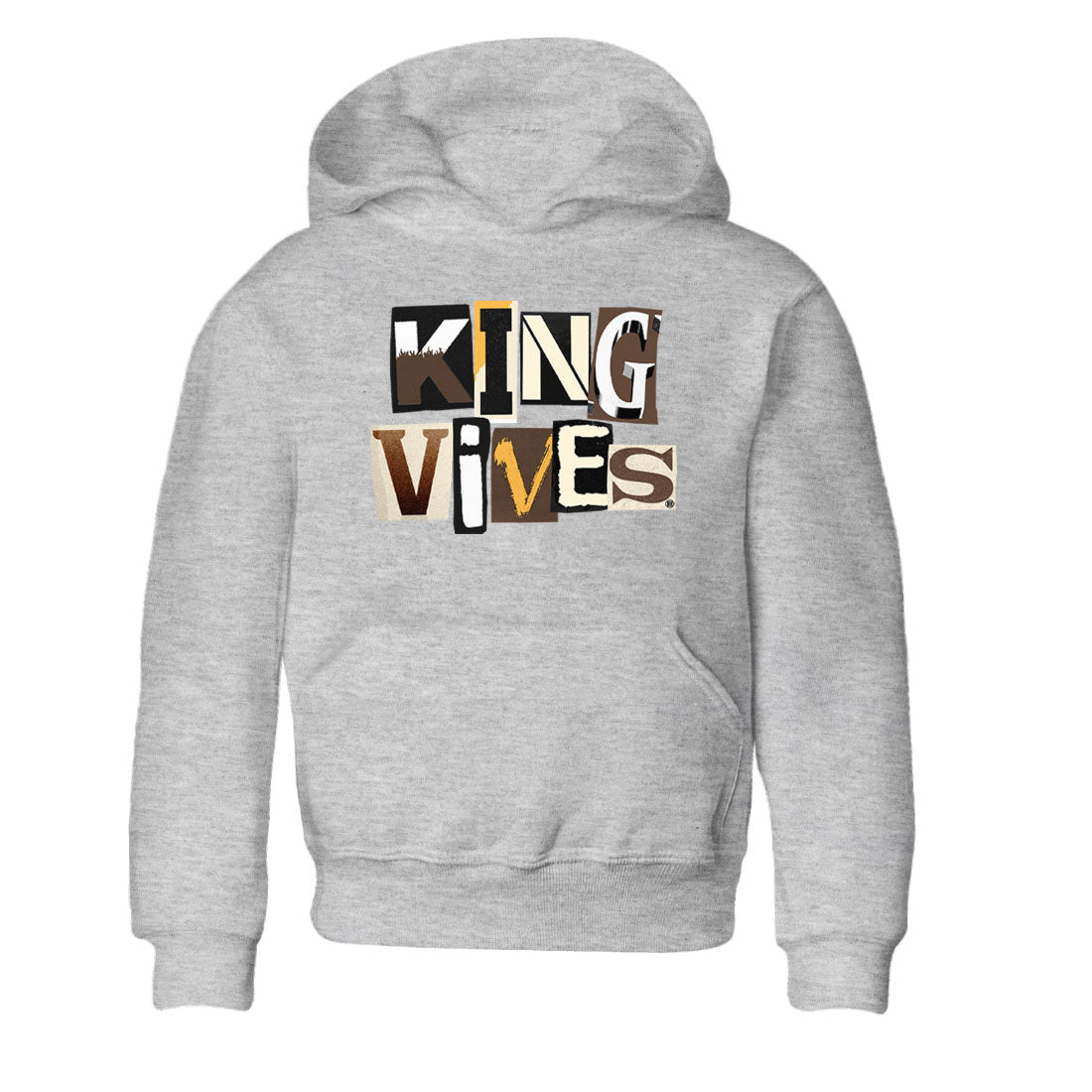 Jordan 1s Palomino shirt to match jordans King Vibes Streetwear Sneaker Shirt Air Jordan 1 Palomino Drip Gear Zone Sneaker Matching Clothing Baby Toddler Heather Grey 2 T-Shirt