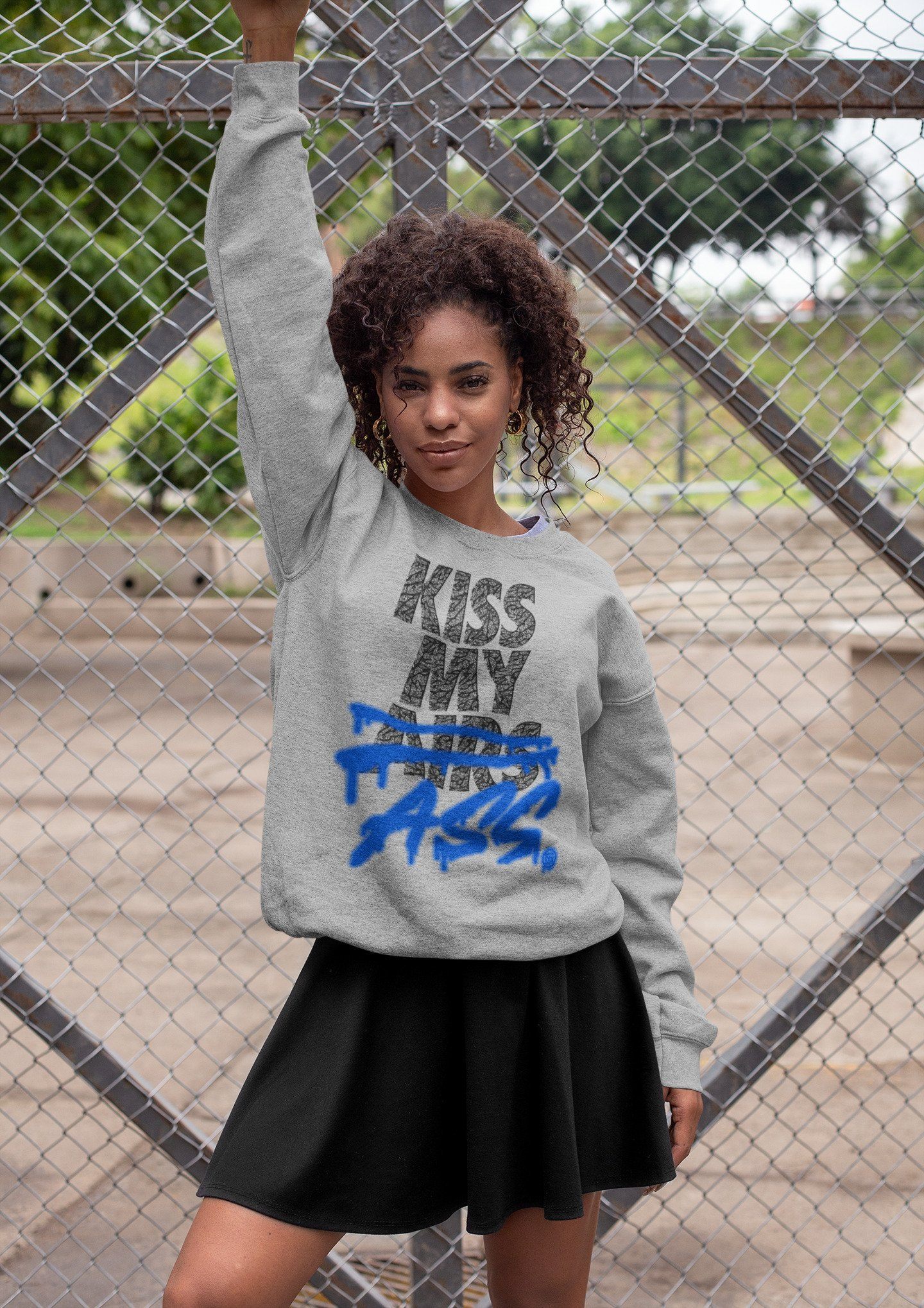 Jordan 3 Racer Blue Shirt To Match Jordans Kiss My Ass Sneaker Tees Jordan 3 Racer Blue Drip Gear Zone Sneaker Matching Clothing Unisex Shirts