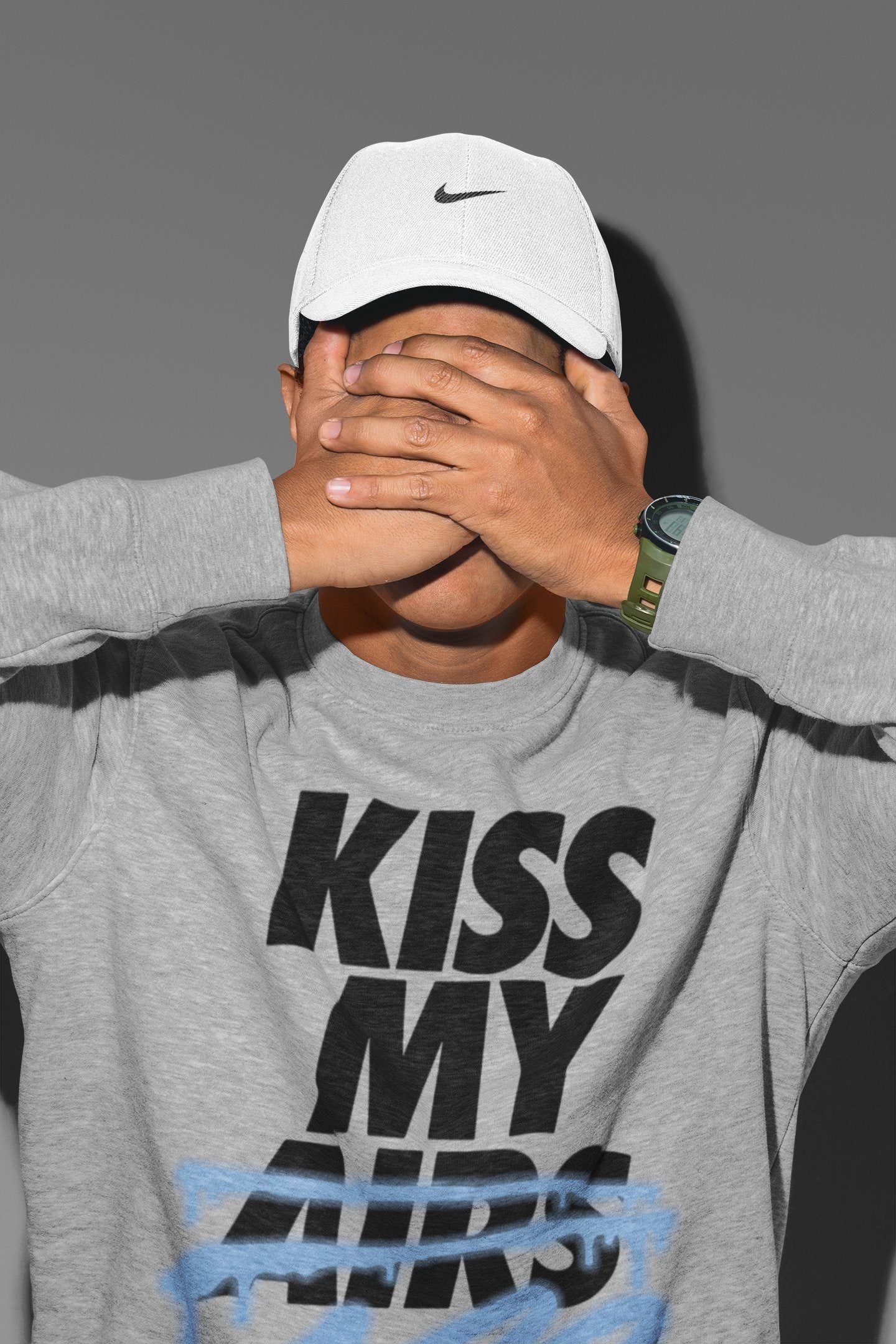 Jordan 1 University Blue Shirt To Match Jordans Kiss My Ass Sneaker Tees Jordan 1 University Blue Drip Gear Zone Sneaker Matching Clothing Unisex Shirts