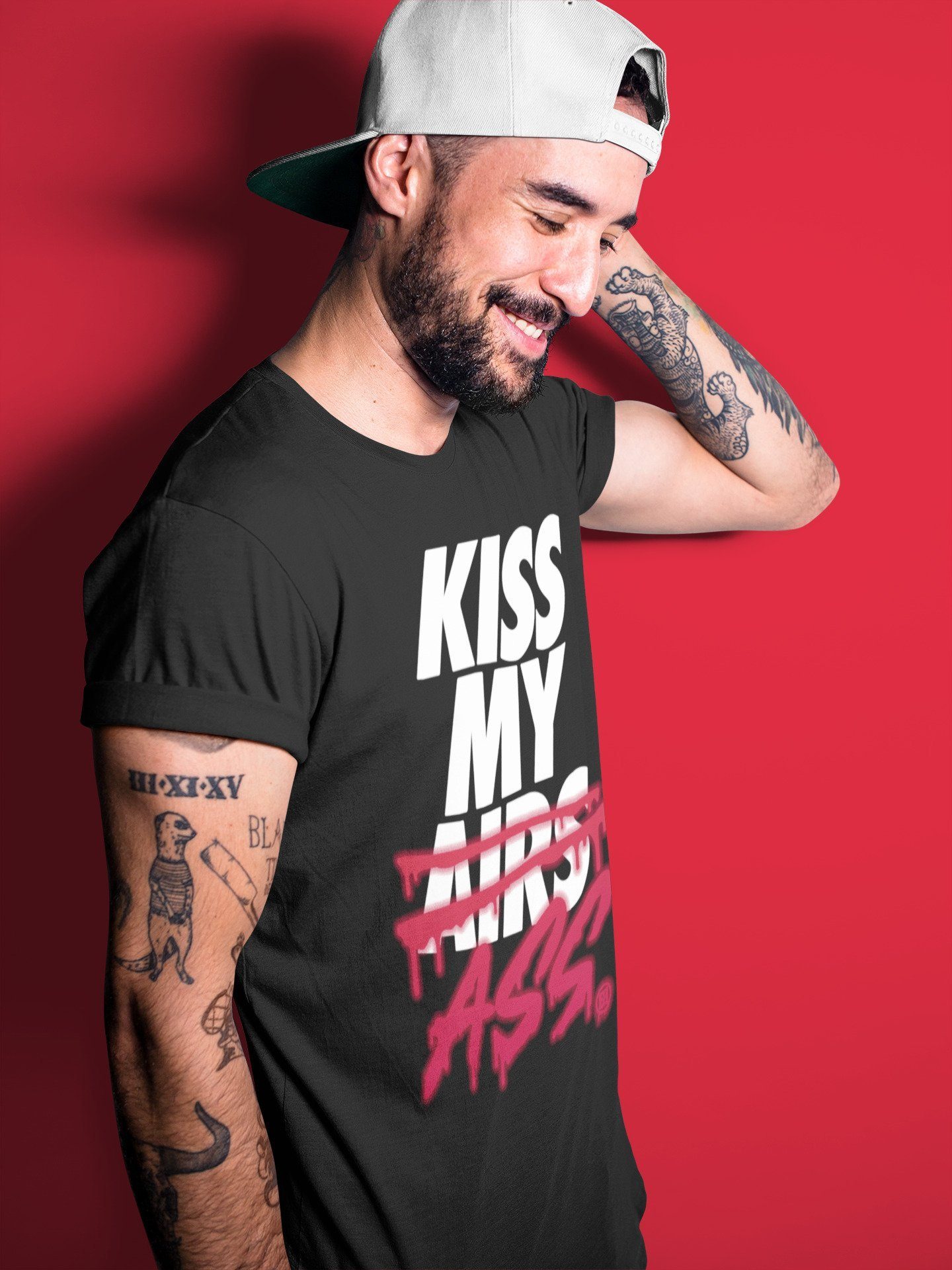 Jordan 6 Carmine Shirt To Match Jordans Kiss My Ass Sneaker Tees Jordan 6 Carmine Drip Gear Zone Sneaker Matching Clothing Unisex Shirts