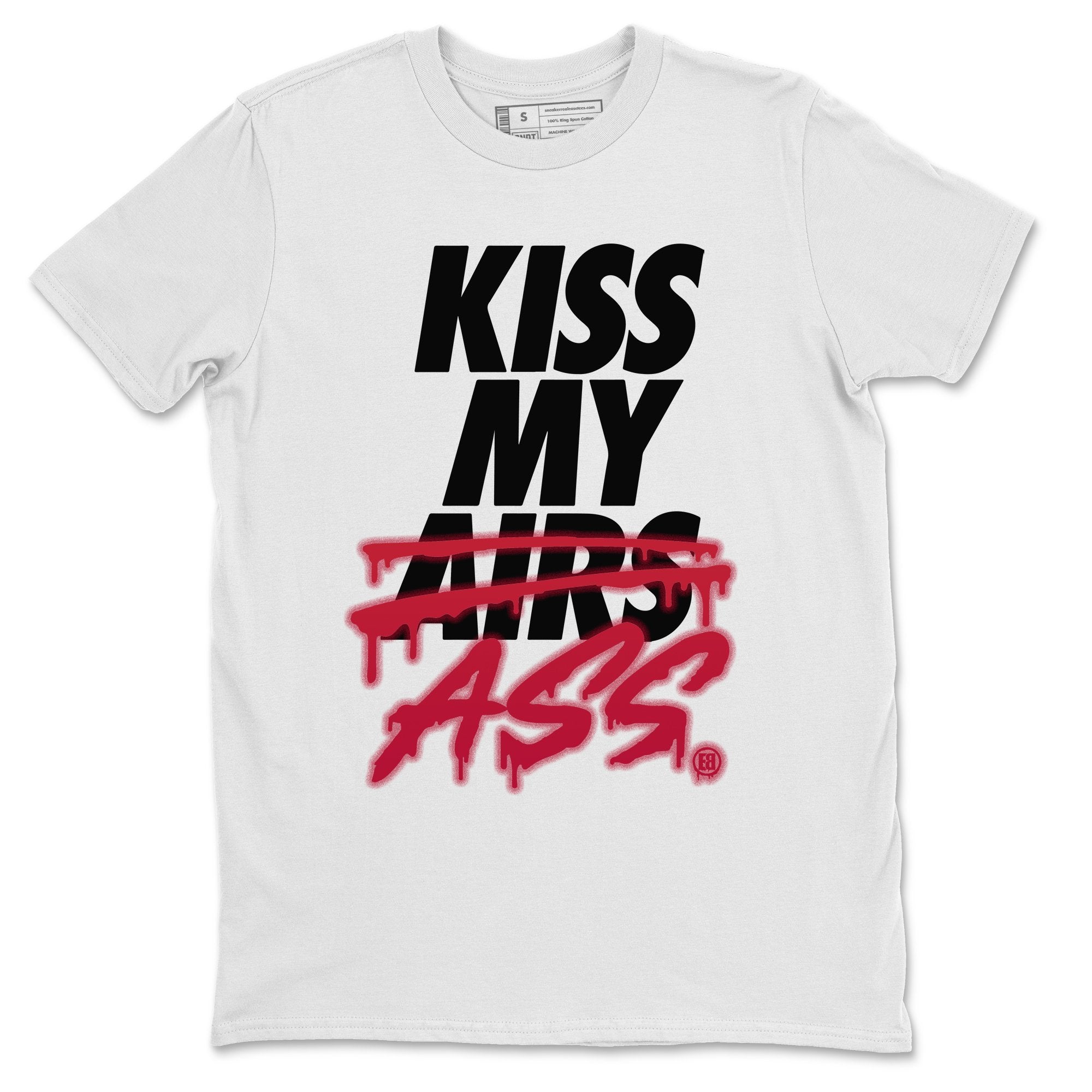 Jordan 6 Carmine Shirt To Match Jordans Kiss My Ass Sneaker Tees Jordan 6 Carmine Drip Gear Zone Sneaker Matching Clothing Unisex Shirts