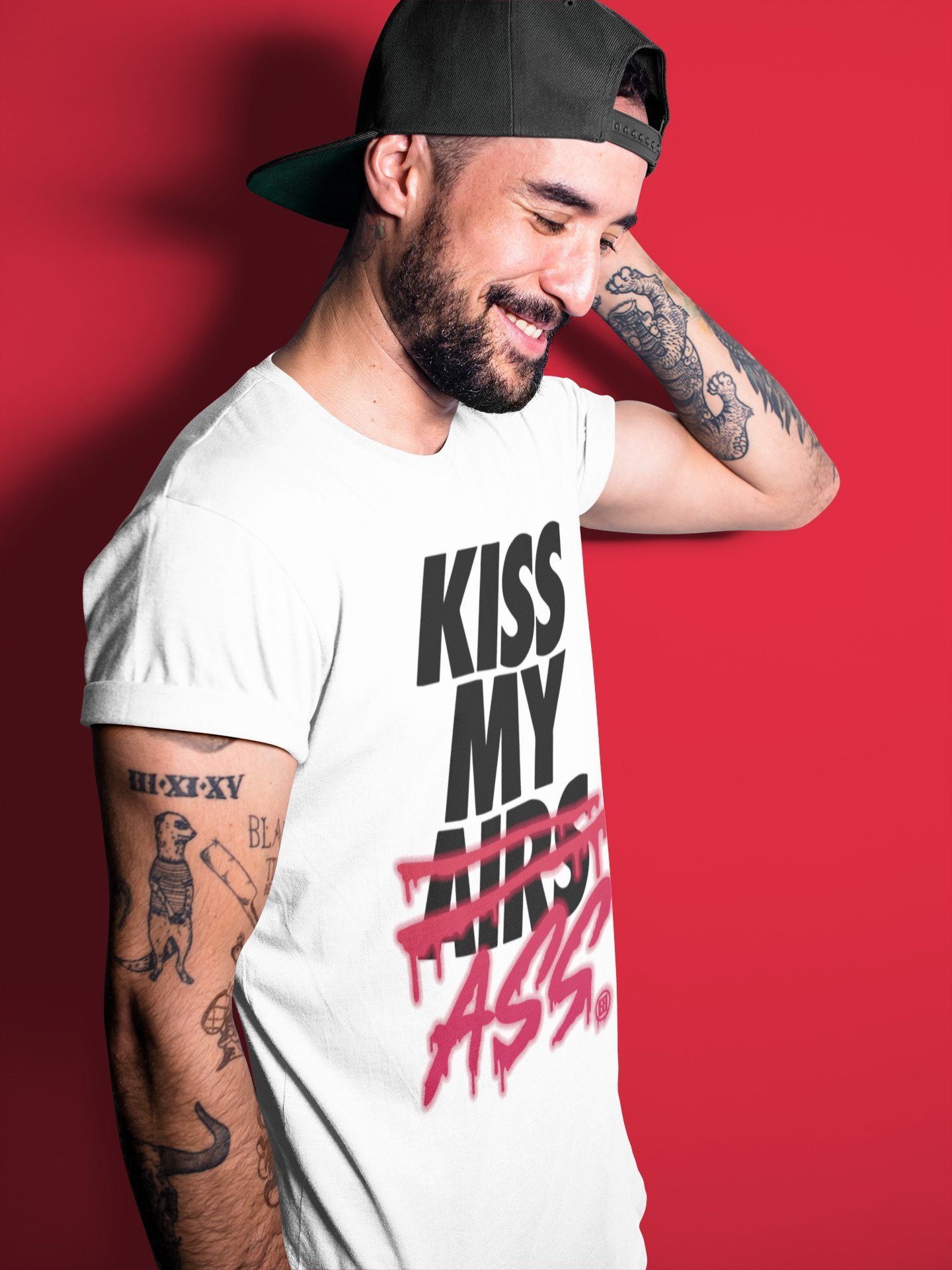 Jordan 6 Carmine Shirt To Match Jordans Kiss My Ass Sneaker Tees Jordan 6 Carmine Drip Gear Zone Sneaker Matching Clothing Unisex Shirts