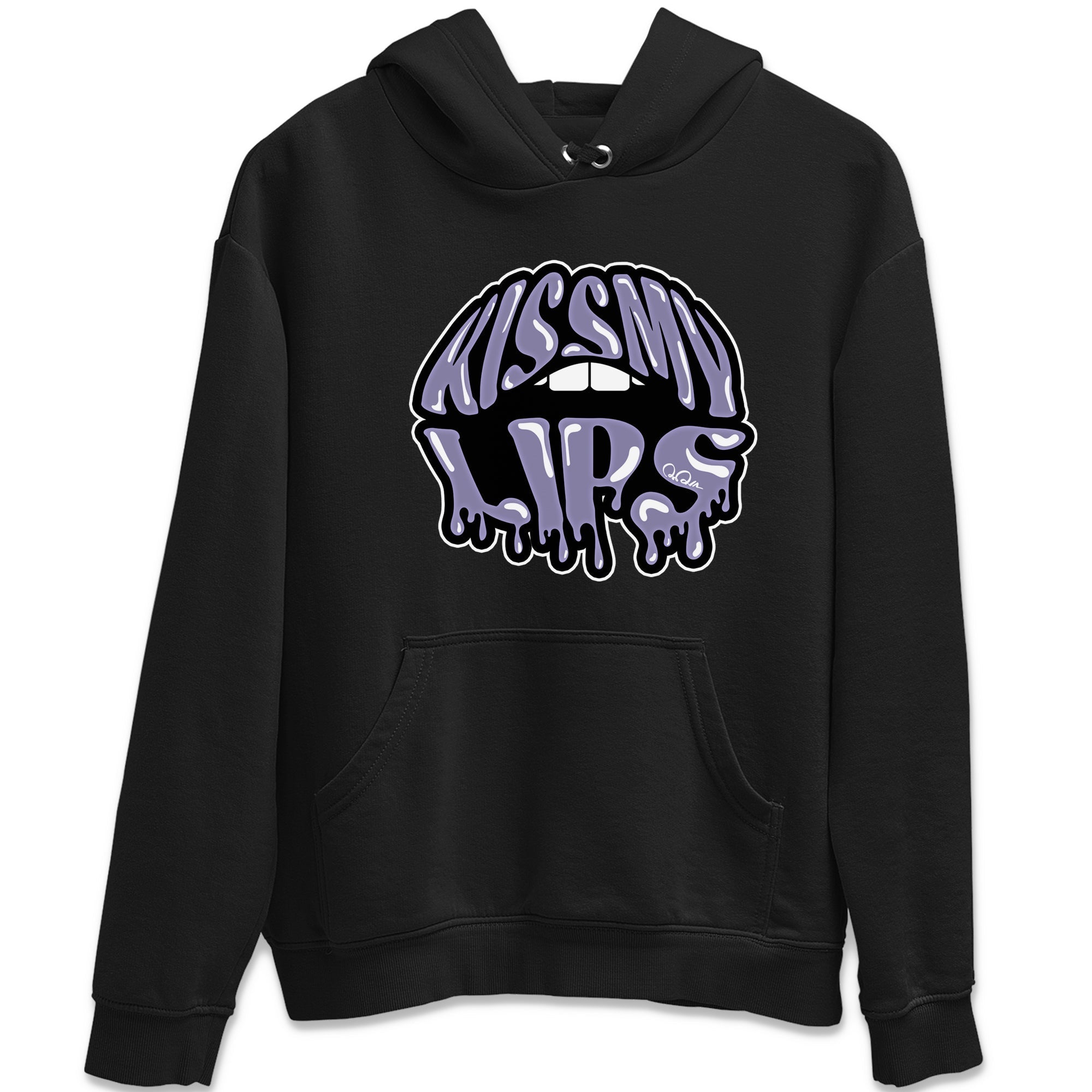 Air Jordan 5 Indigo Haze Sneaker Match Tees Kiss My Lips Sneaker Tees AJ5 Indigo Haze Sneaker Release Tees Unisex Shirts Black 2