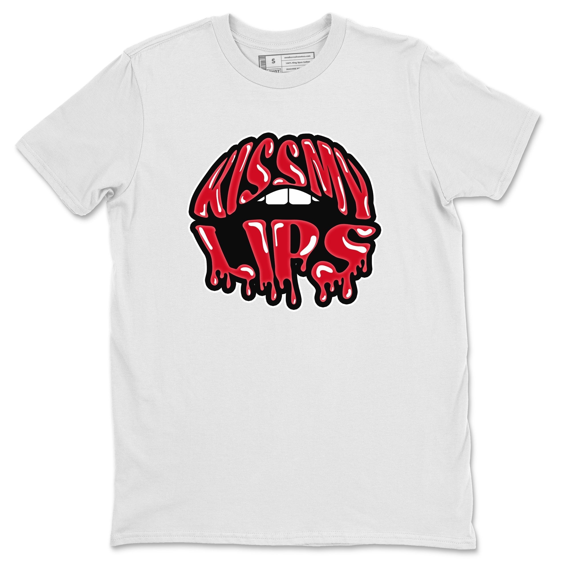 Air Jordan 6 Toro Bravo Sneaker Match Tees Kiss My Lips Sneaker Tees AJ6 Toro Bravo Sneaker Release Tees Unisex Shirts White 2