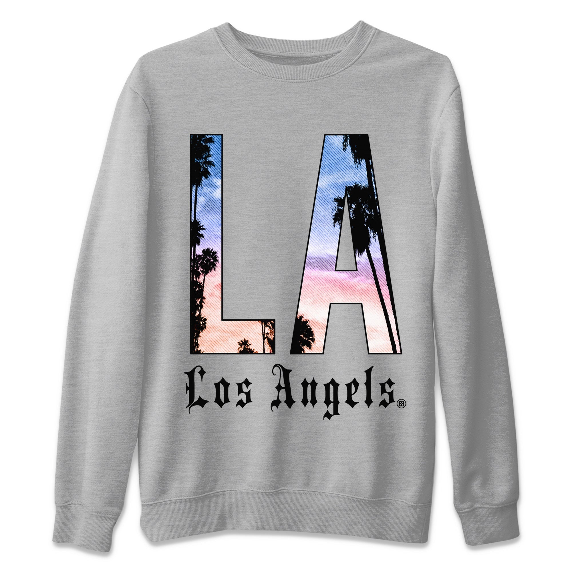 Air Jordan 1 Skyline Sneaker Tees Drip Gear Zone LA Los Angeles Sneaker Tees Air Jordan 1 High OG Skyline Shirt Unisex Shirts Heather Grey 2