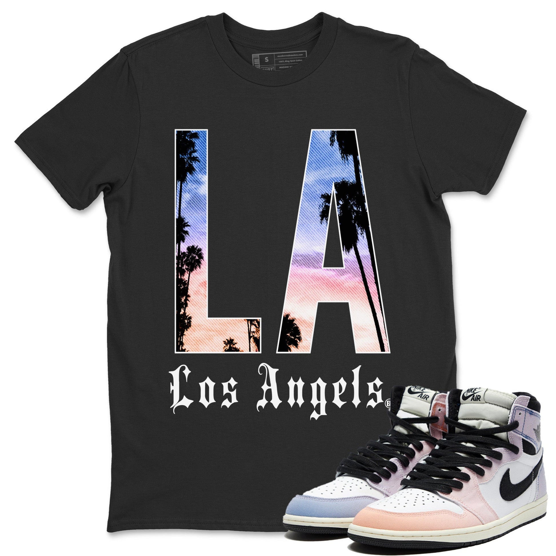 Air Jordan 1 Skyline Sneaker Tees Drip Gear Zone LA Los Angeles Sneaker Tees Air Jordan 1 High OG Skyline Shirt Unisex Shirts Black 1