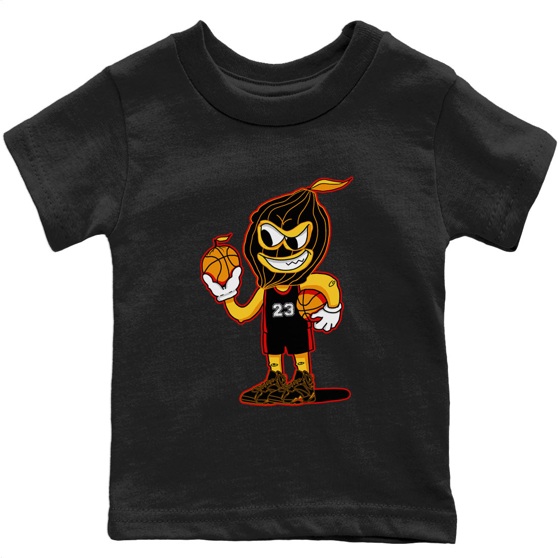 Jordan 7 Citrus Shirt To Match Jordans Lemon Guy Sneaker Tees Jordan 7 Citrus Drip Gear Zone Sneaker Matching Clothing Kids Shirts