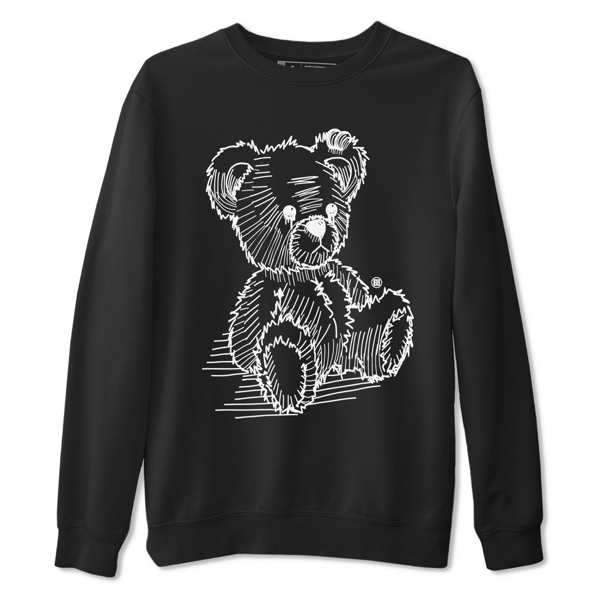 AJ14 Panda shirt to match jordans Line Bear sneaker match tees Air Jordan 14 Panda Drip Gear Zone Unisex Black 2 T-Shirt