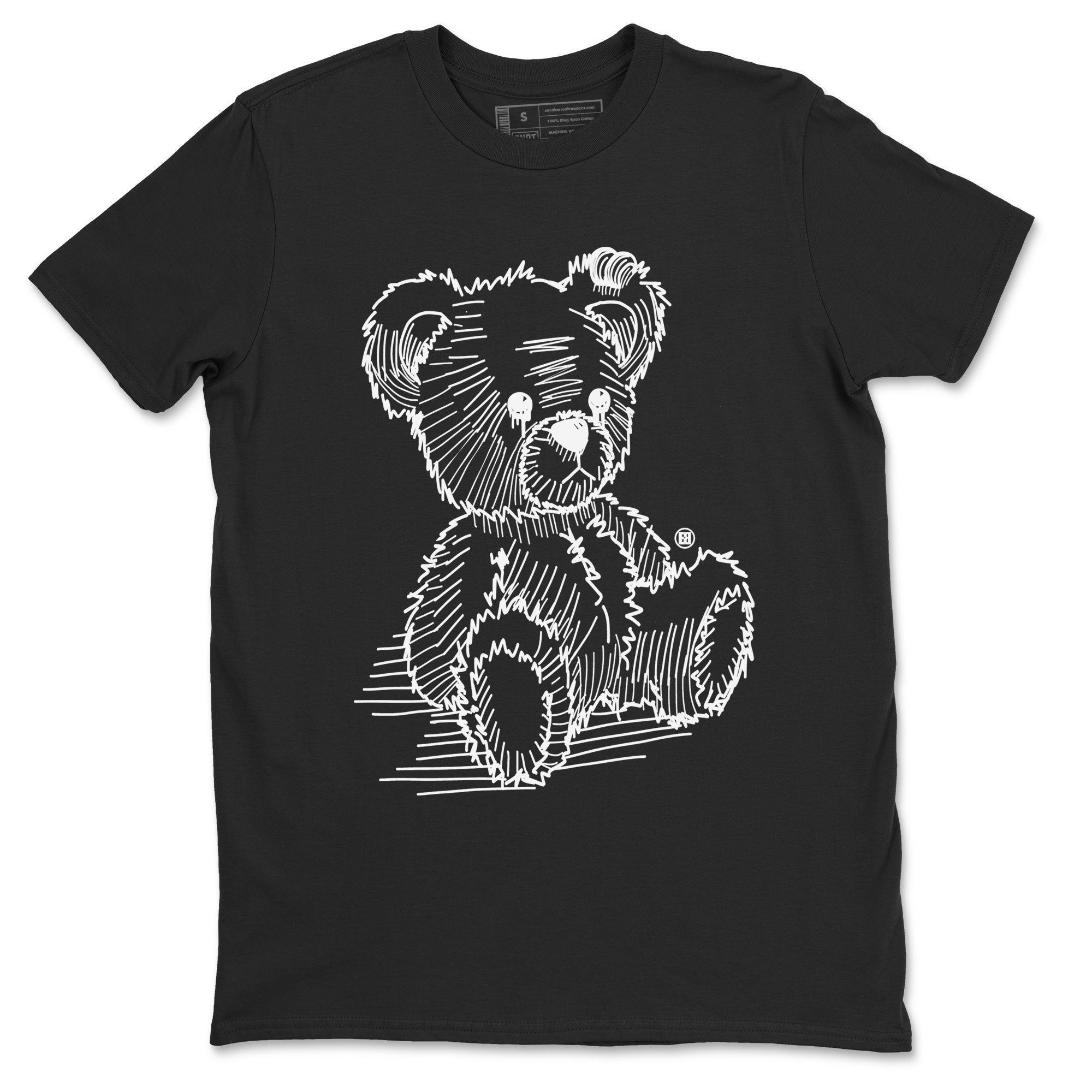 AJ14 Panda shirt to match jordans Line Bear sneaker match tees Air Jordan 14 Panda Drip Gear Zone Unisex Black 2 T-Shirt