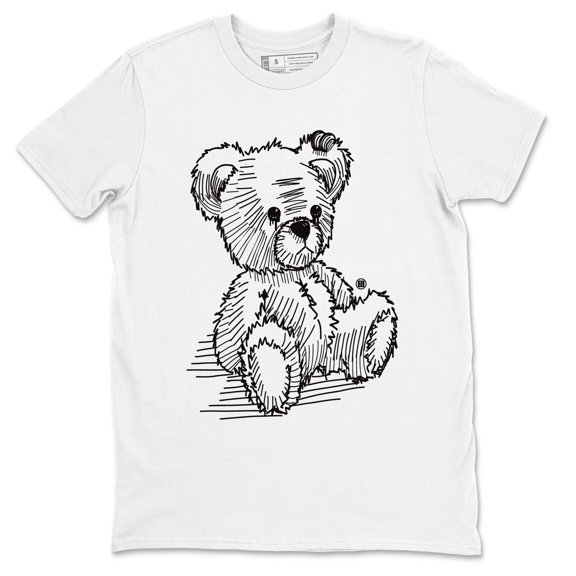 AJ14 Panda shirt to match jordans Line Bear sneaker match tees Air Jordan 14 Panda Drip Gear Zone Unisex White 2 T-Shirt