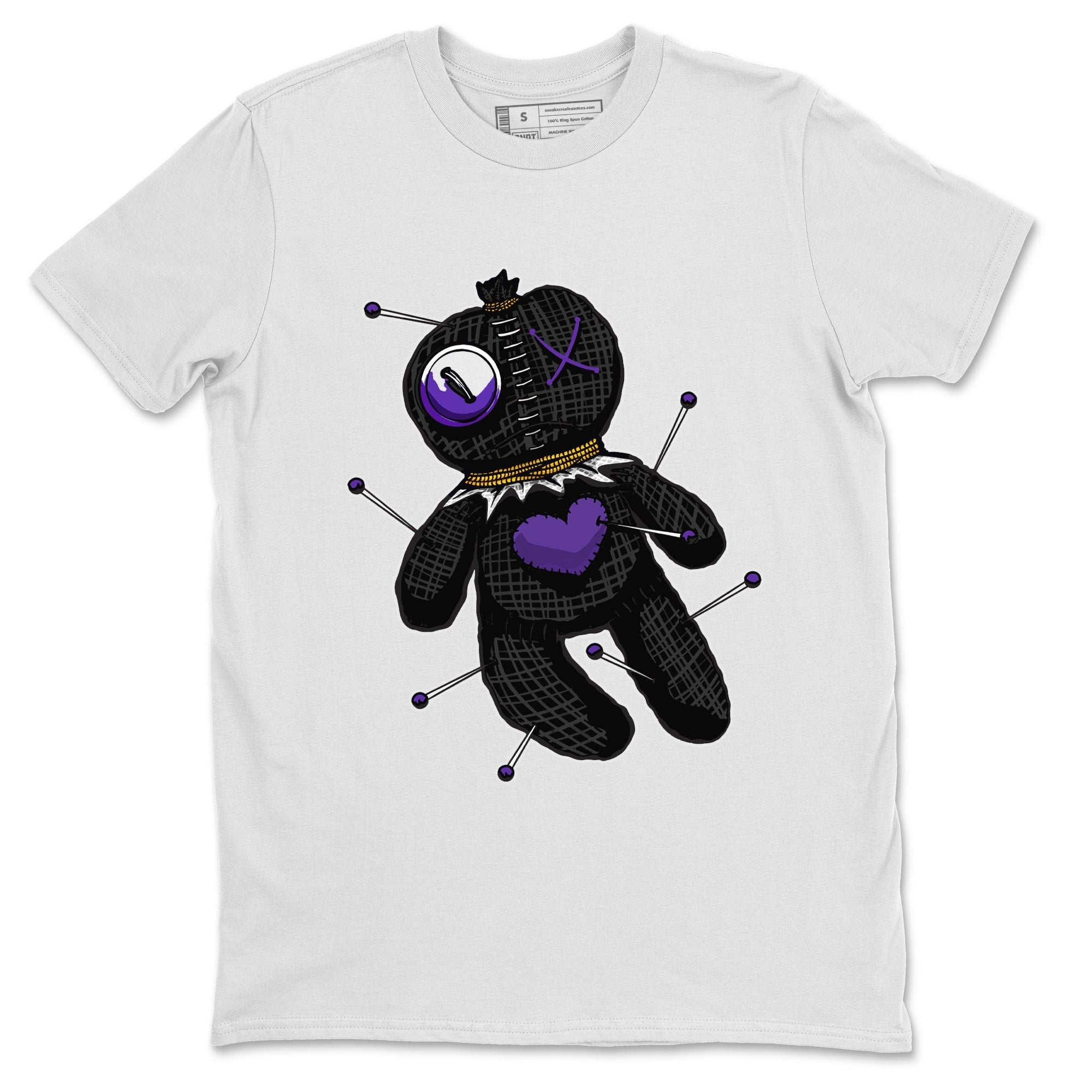 Air Jordan 12 Field Purple Sneaker Match Tees Linen Voodoo Doll Streetwear Sneaker Shirt 12s Field Purple Sneaker Release Tees Unisex Shirts White 2