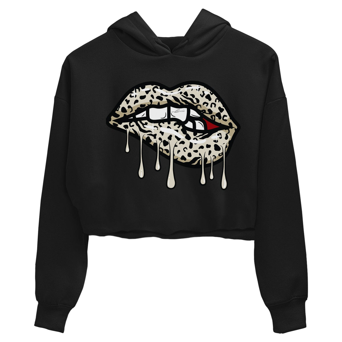 Jordan 11 Animal Instinct Sneaker Matching T-Shirt Lips Bite Sneaker Tees Jordan 11 Animal Instinct Sneaker Release Tees Women's Shirts