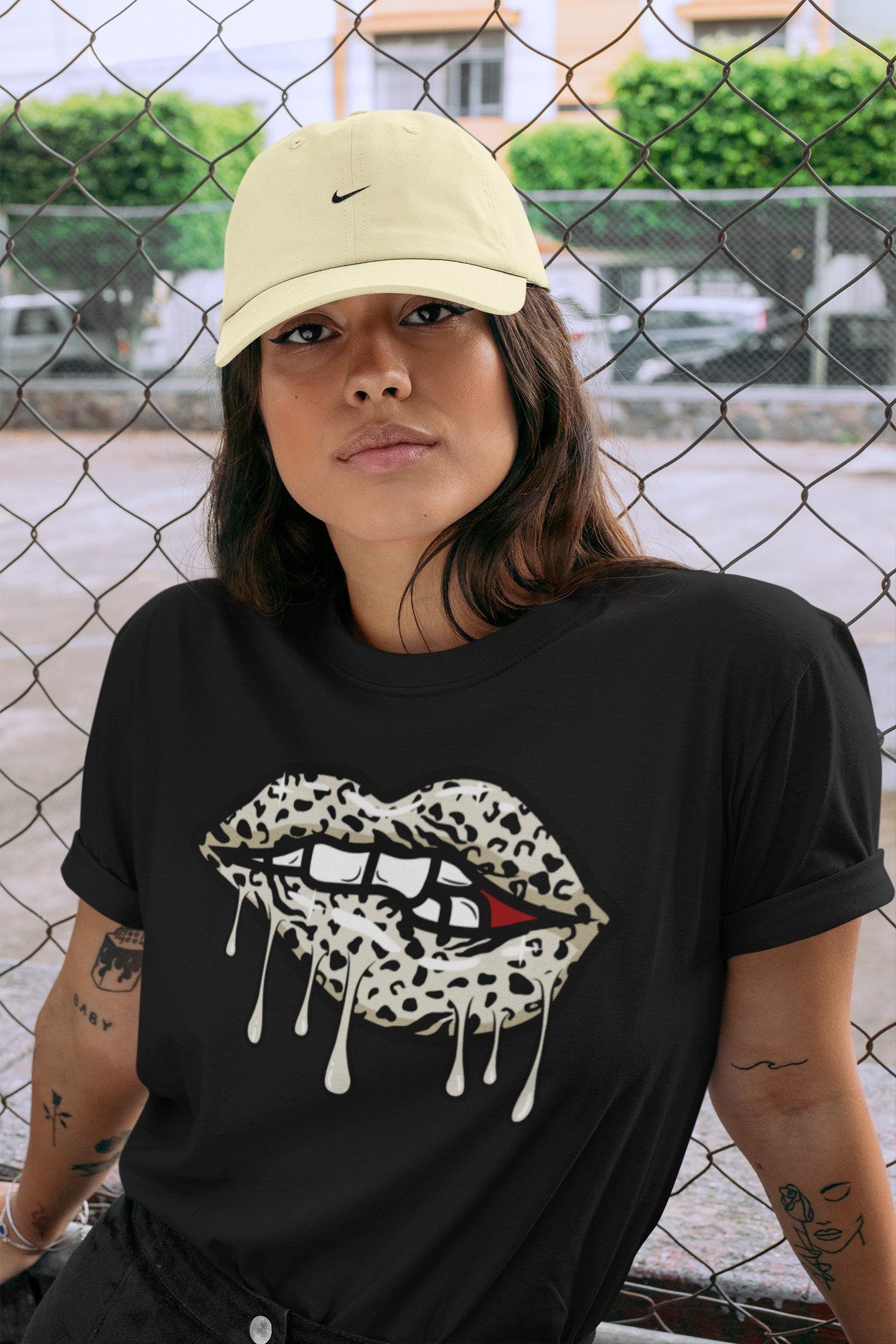 Jordan 11 Animal Instinct Shirt To Match Jordans Lips Bite Sneaker Tees Jordan 11 Animal Instinct Drip Gear Zone Sneaker Matching Clothing Unisex Shirts