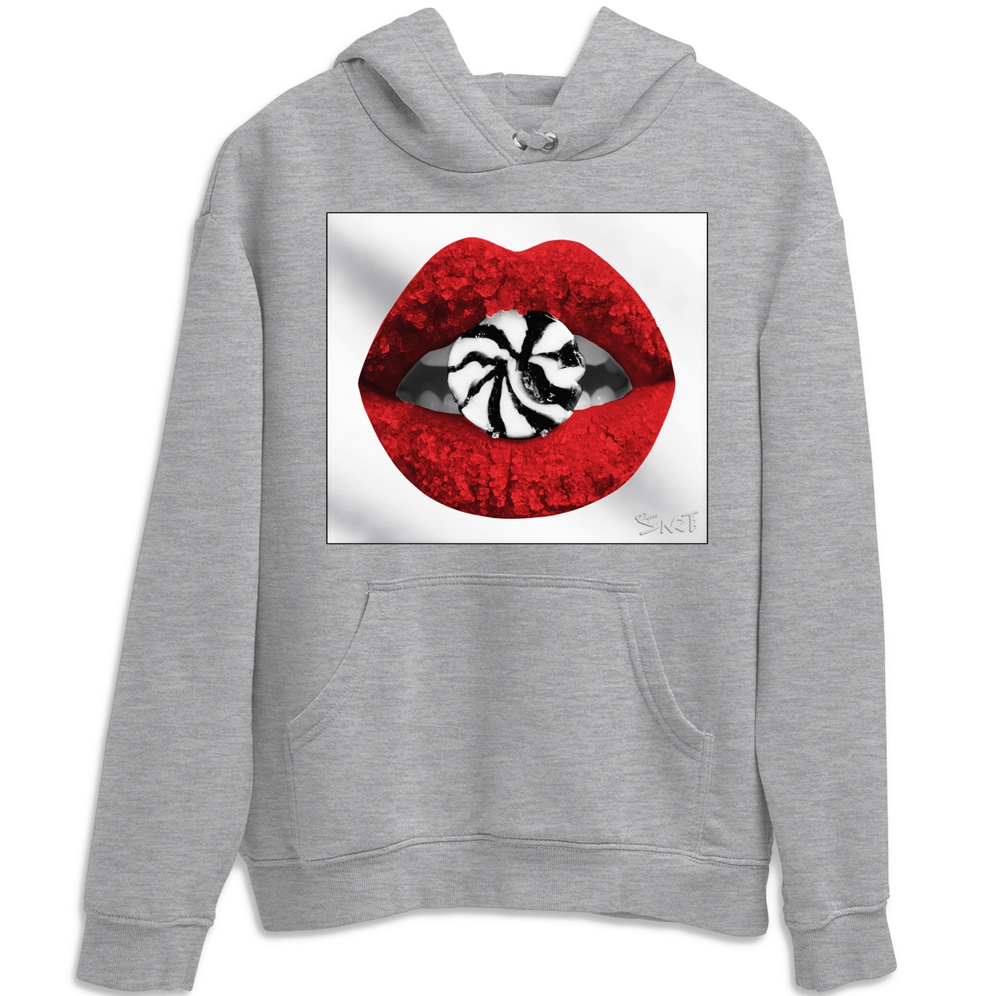 Jordan 1 Varsity Red Shirt To Match Jordans Lips Candy Sneaker Tees Jordan 1 Varsity Red Drip Gear Zone Sneaker Matching Clothing Unisex Shirts