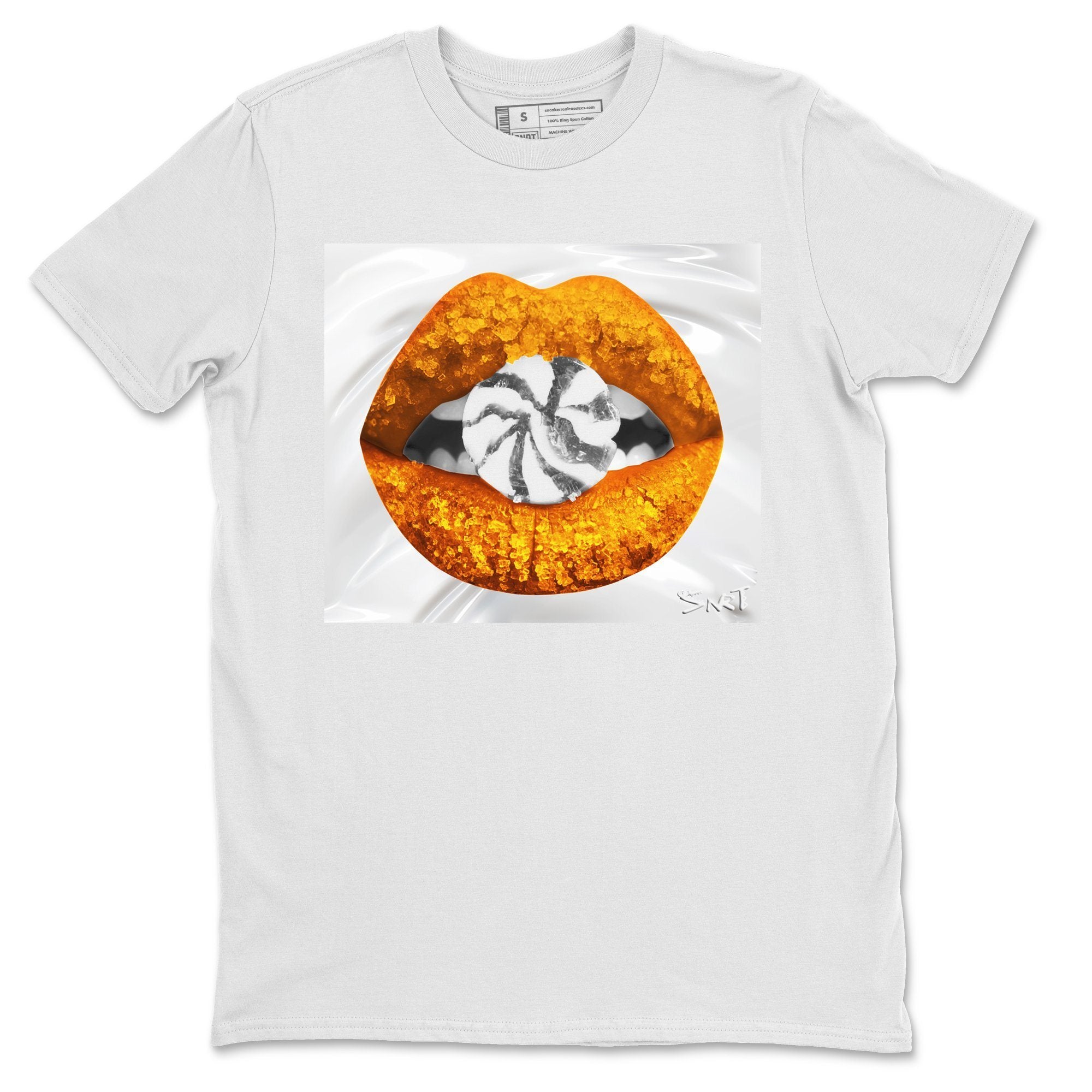 Jordan 11 Citrus Shirt To Match Jordans Lips Candy Sneaker Tees Jordan 11 Citrus Drip Gear Zone Sneaker Matching Clothing Unisex Shirts