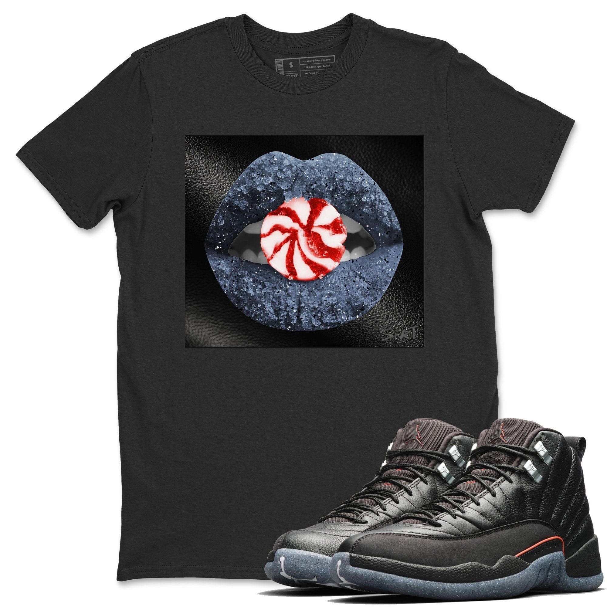 Jordan 12 Grind Shirt To Match Jordans Lips Candy Sneaker Tees Jordan 12 Grind Drip Gear Zone Sneaker Matching Clothing Unisex Shirts