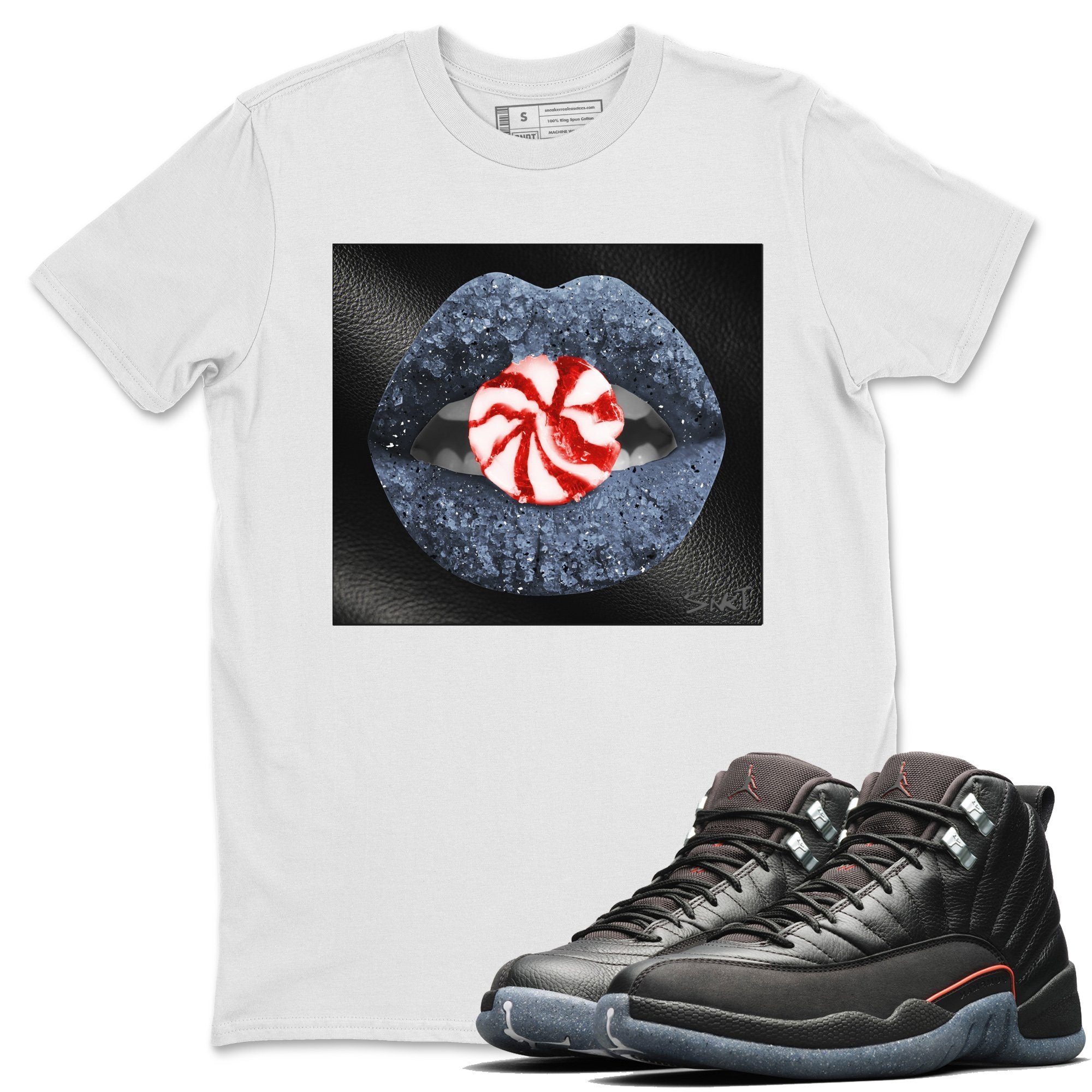 Jordan 12 Grind Shirt To Match Jordans Lips Candy Sneaker Tees Jordan 12 Grind Drip Gear Zone Sneaker Matching Clothing Unisex Shirts